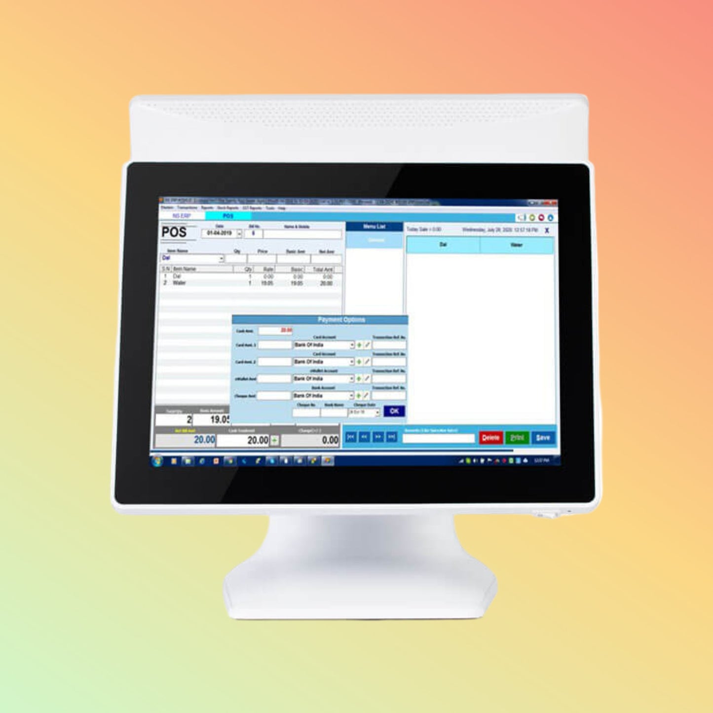 Hbaos HBA-ML200 Windows Pos System