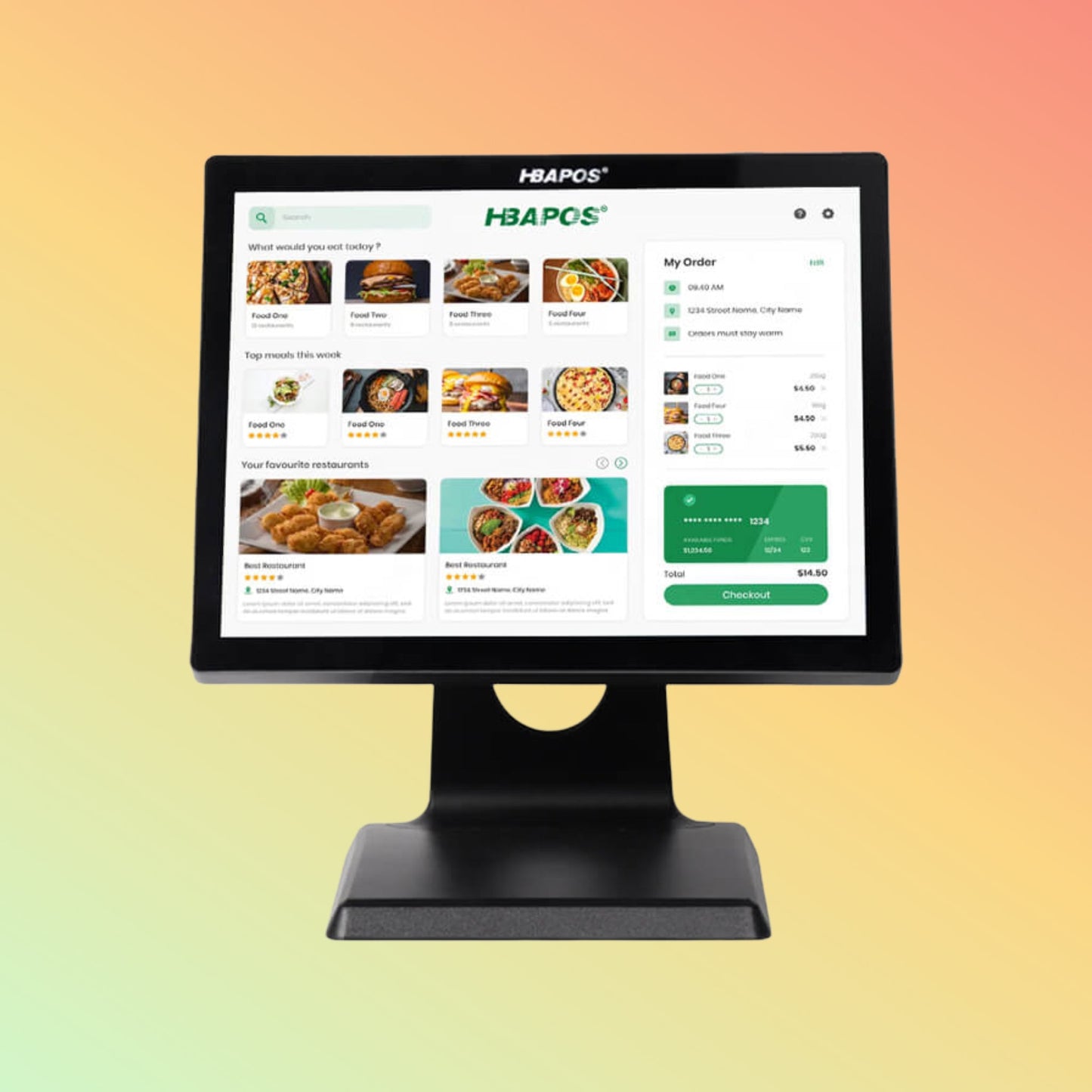 Hbaos HBA-Q2X Windows Pos System