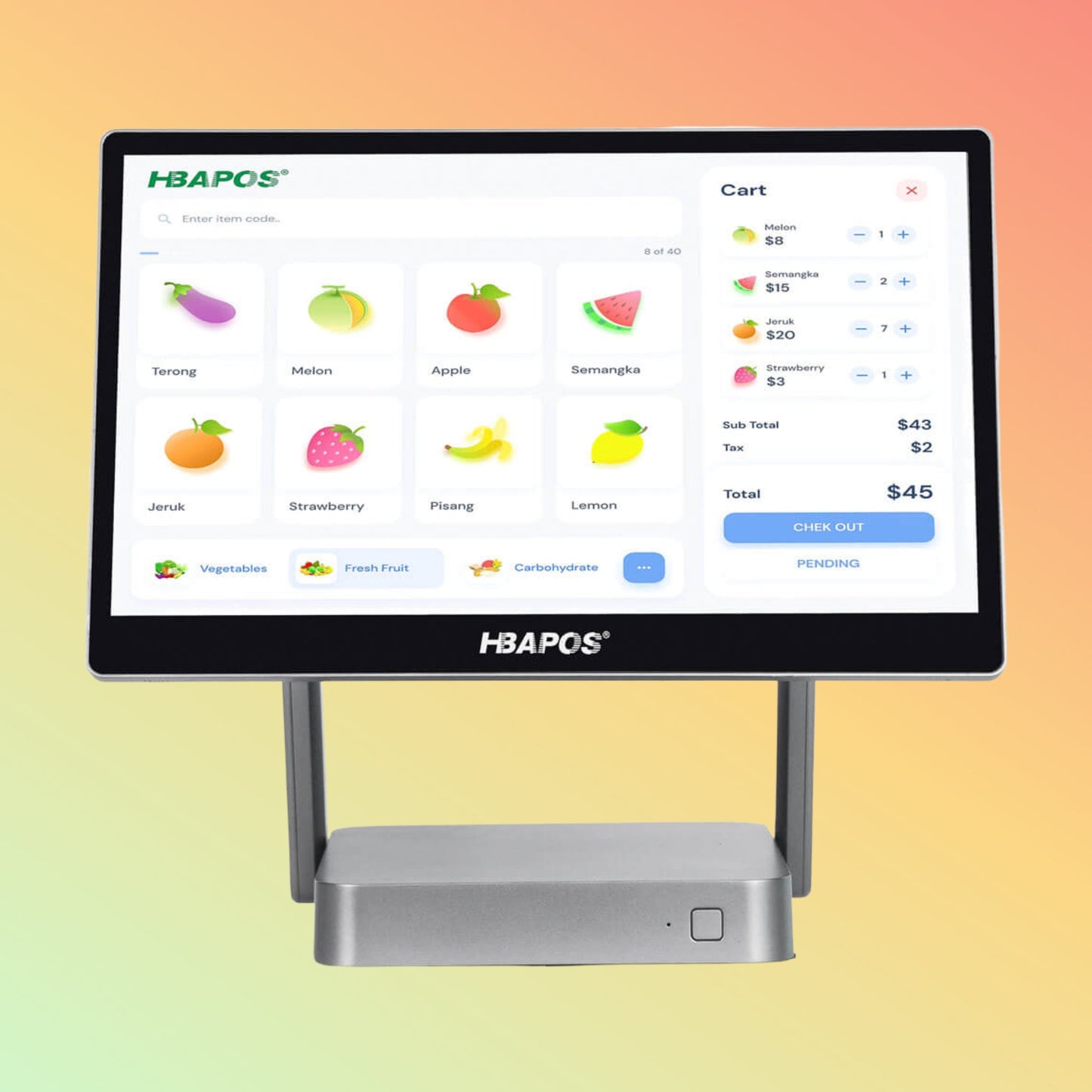 Hbaos HBA-L1 Windows Pos System