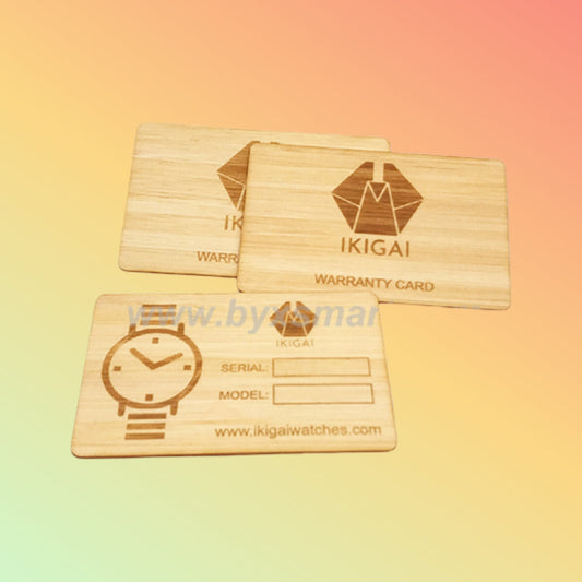 BYX Smart Wooden RFID card