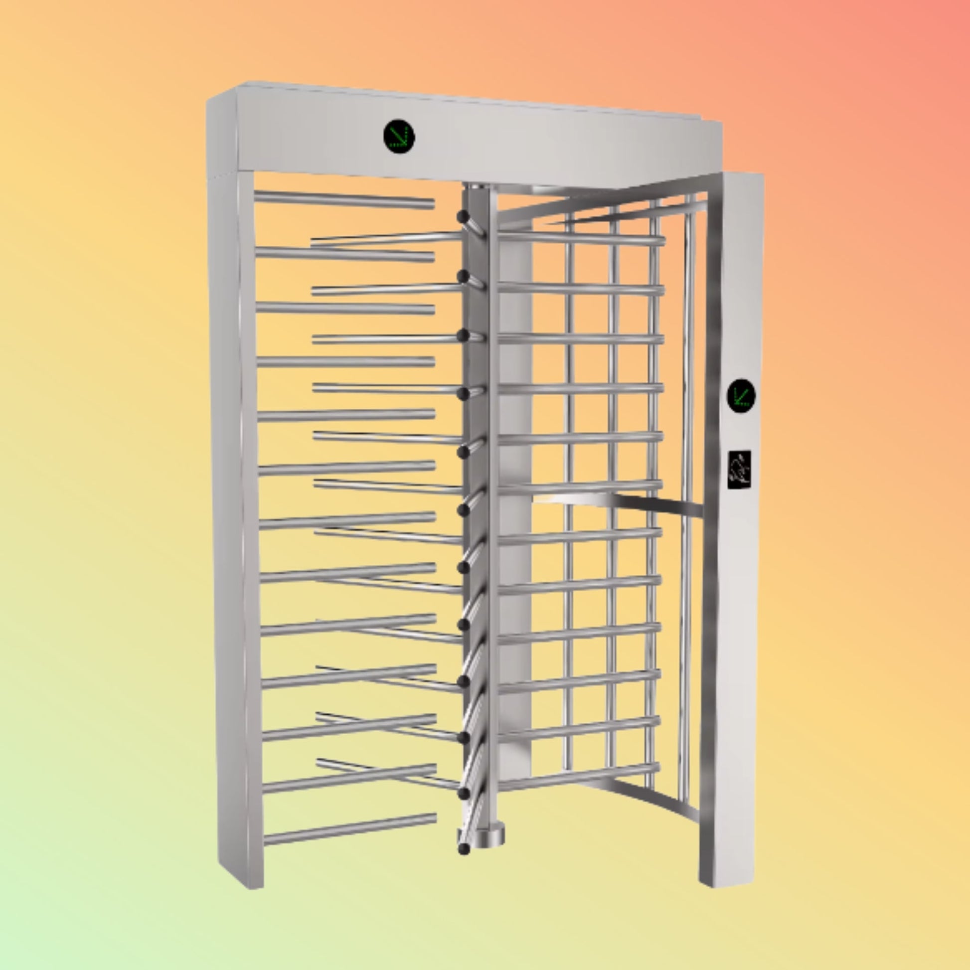 BYX Smart Full Height Turnstile Gate with Pedestrian Control