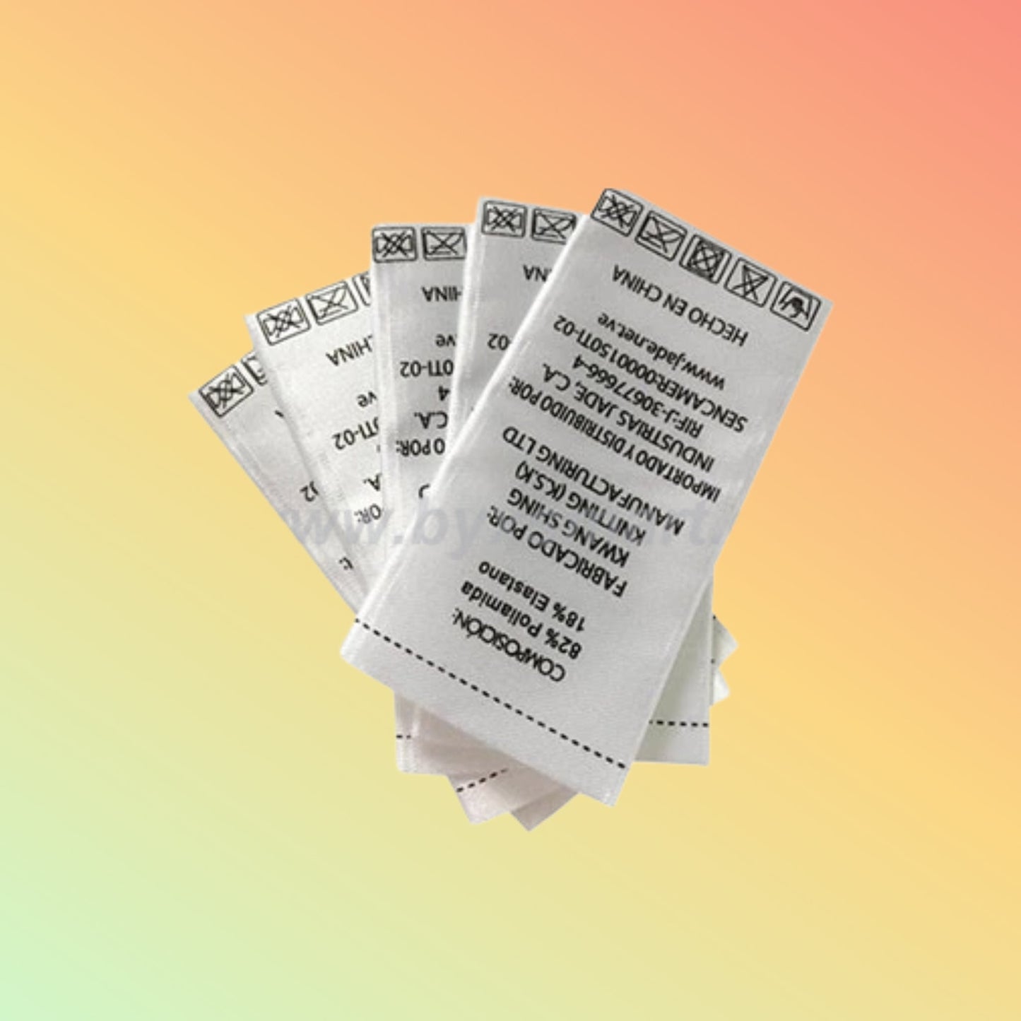 BYX Smart RFID Clothing Wash Tag