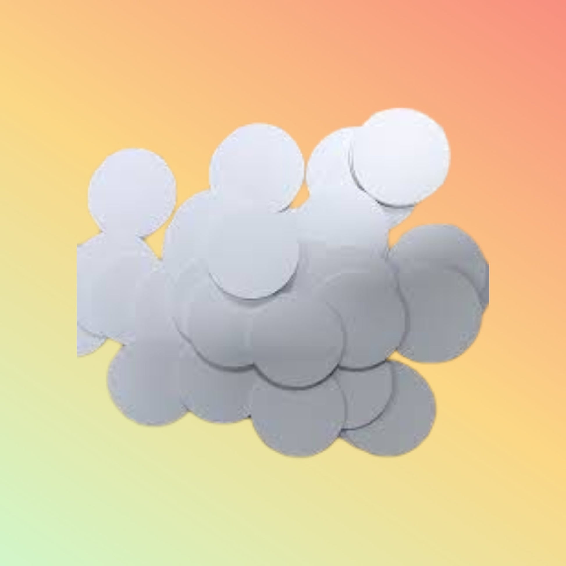 BYX Smart RFID Waterproof PVC Coin Tag