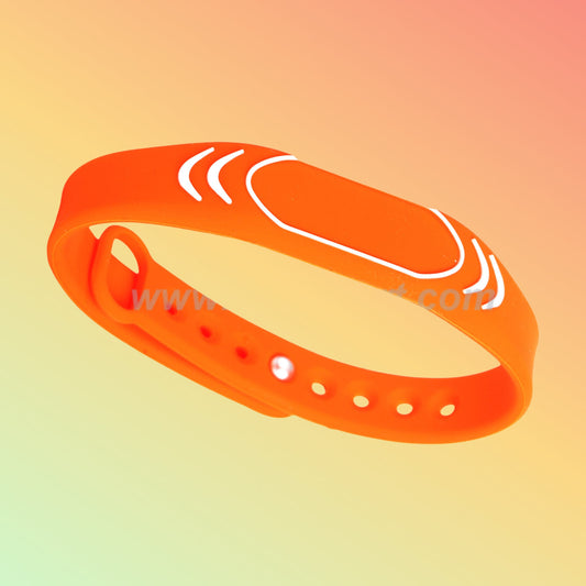 BYX Smart Adjustable RFID Silicone Wristbands