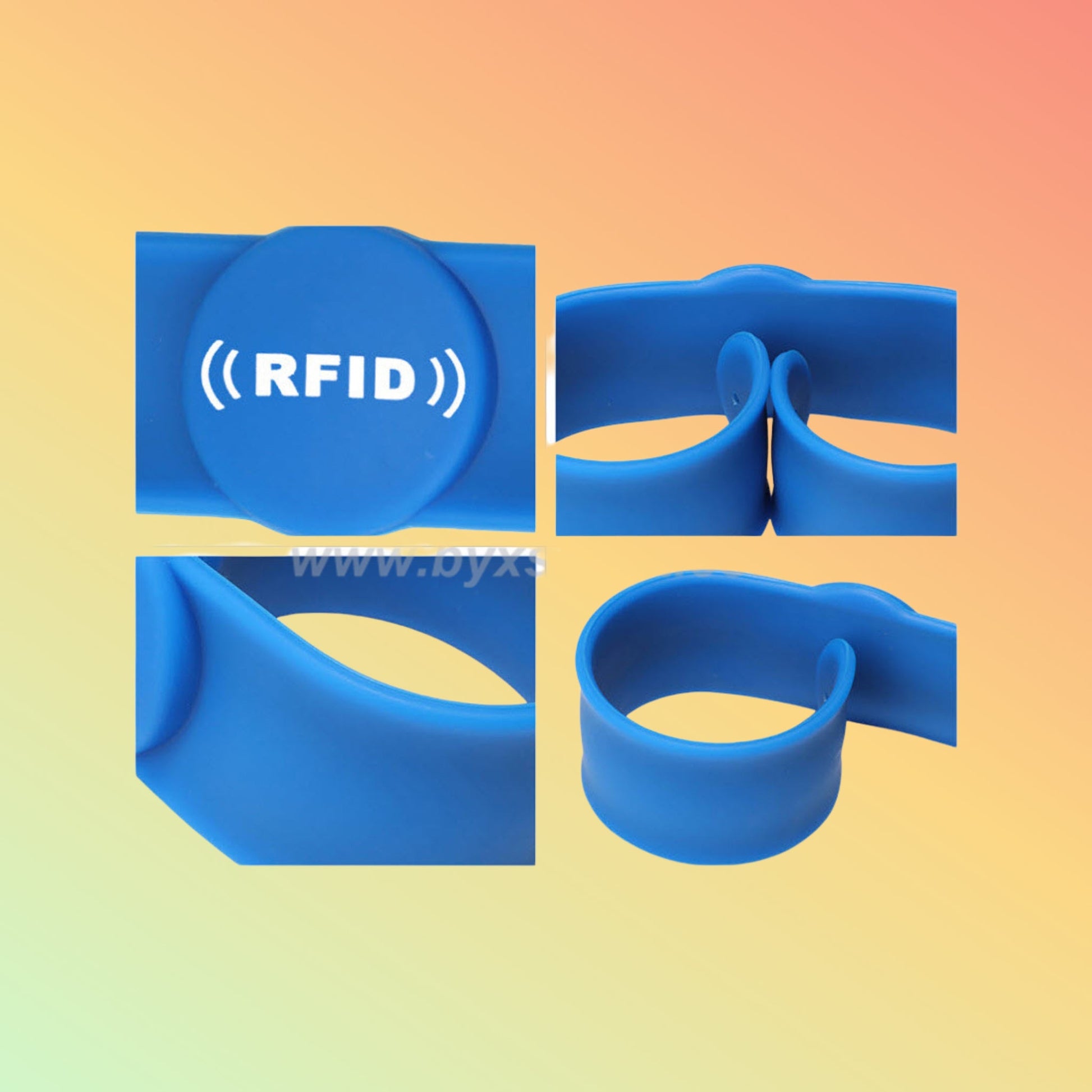 BYX Smart Pat Wristband RFID Slap Bracelet