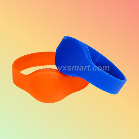 BYX Smart RFID Circle Header Silicon Wristbands