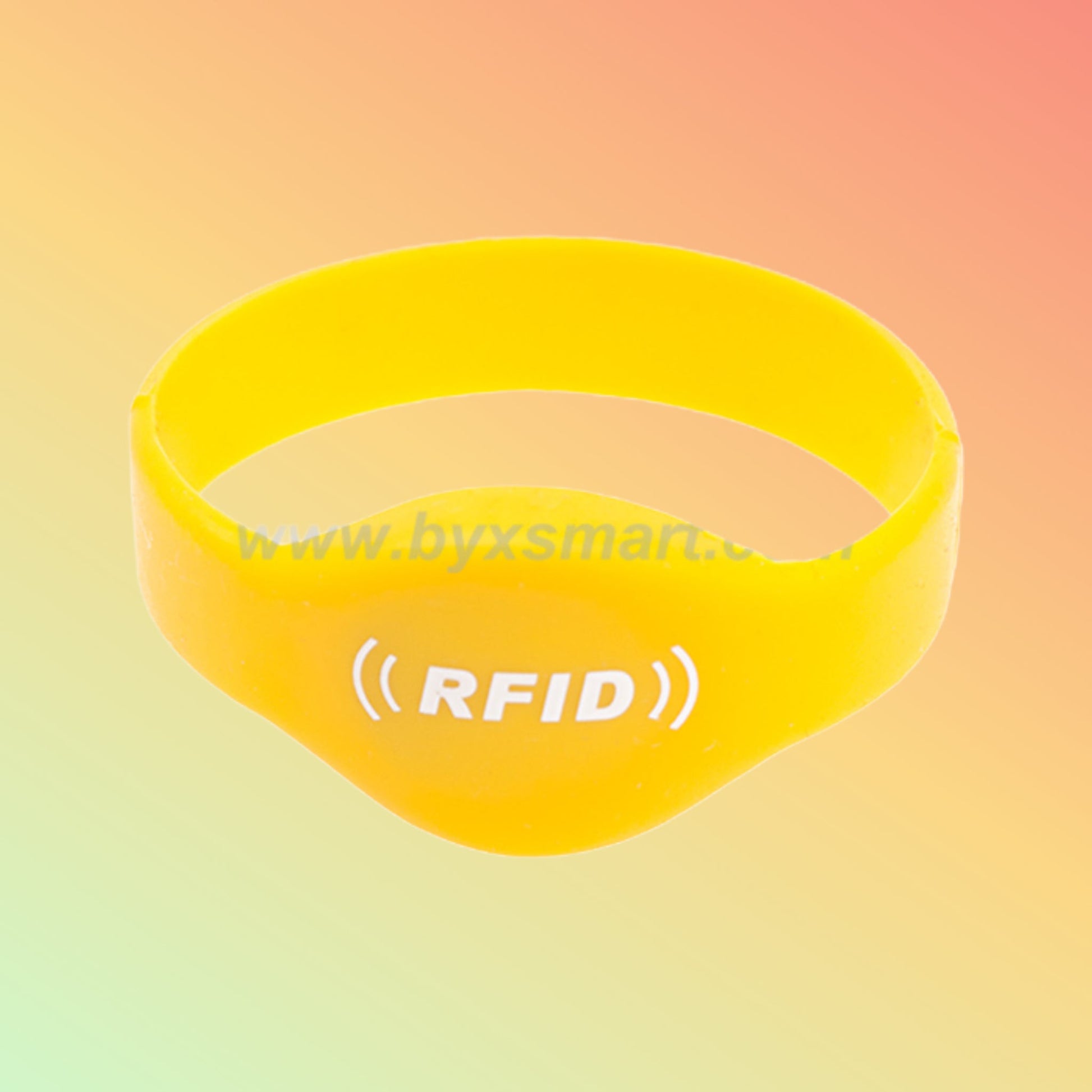 BYX Smart RFID Oval Header Silicon Wristbands