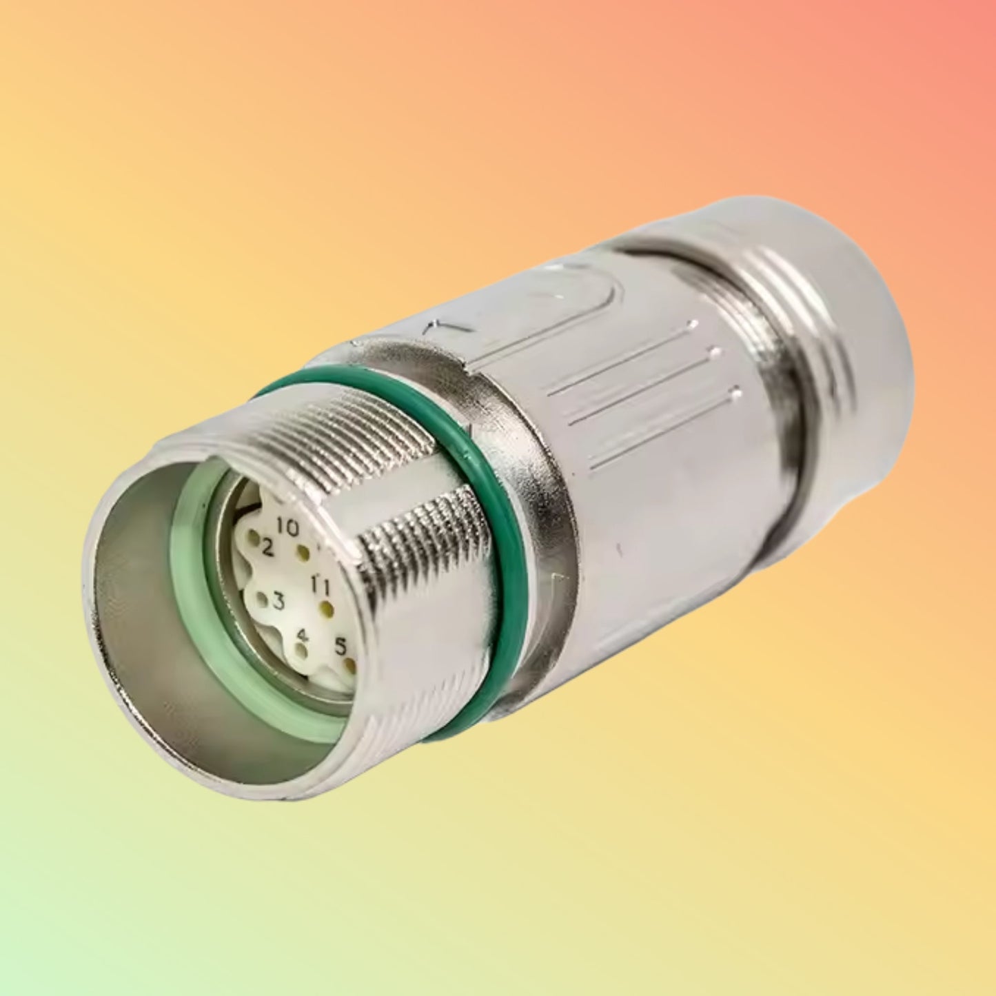 Yaomatec M23 6/17-Pin Cable Mount Socket Field Connector 923