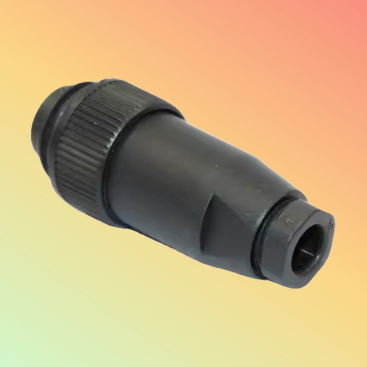 Yaomatec M18 Waterproof Spiral Metal Connector 2–8 Pin Options
