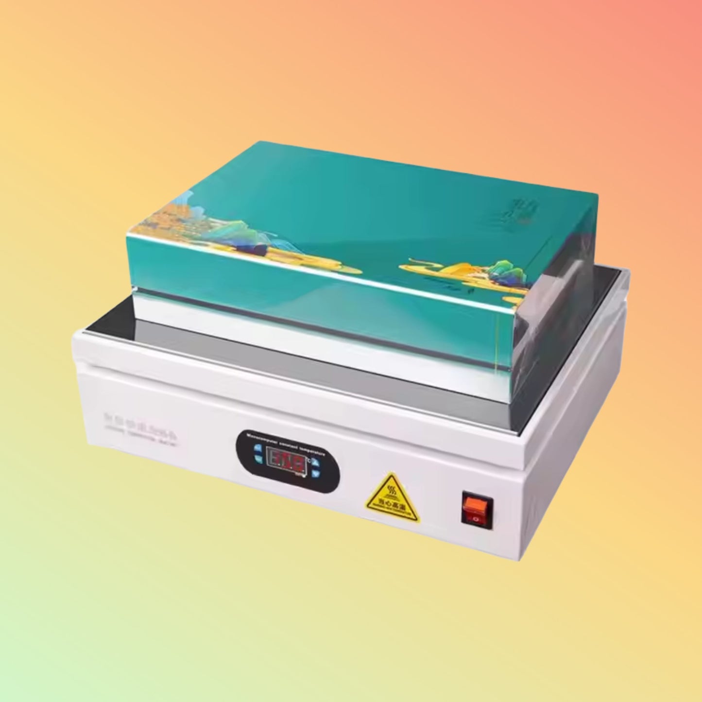 Yaomatec Hot Stamping & Sealing Machine for Tea Gift Boxes