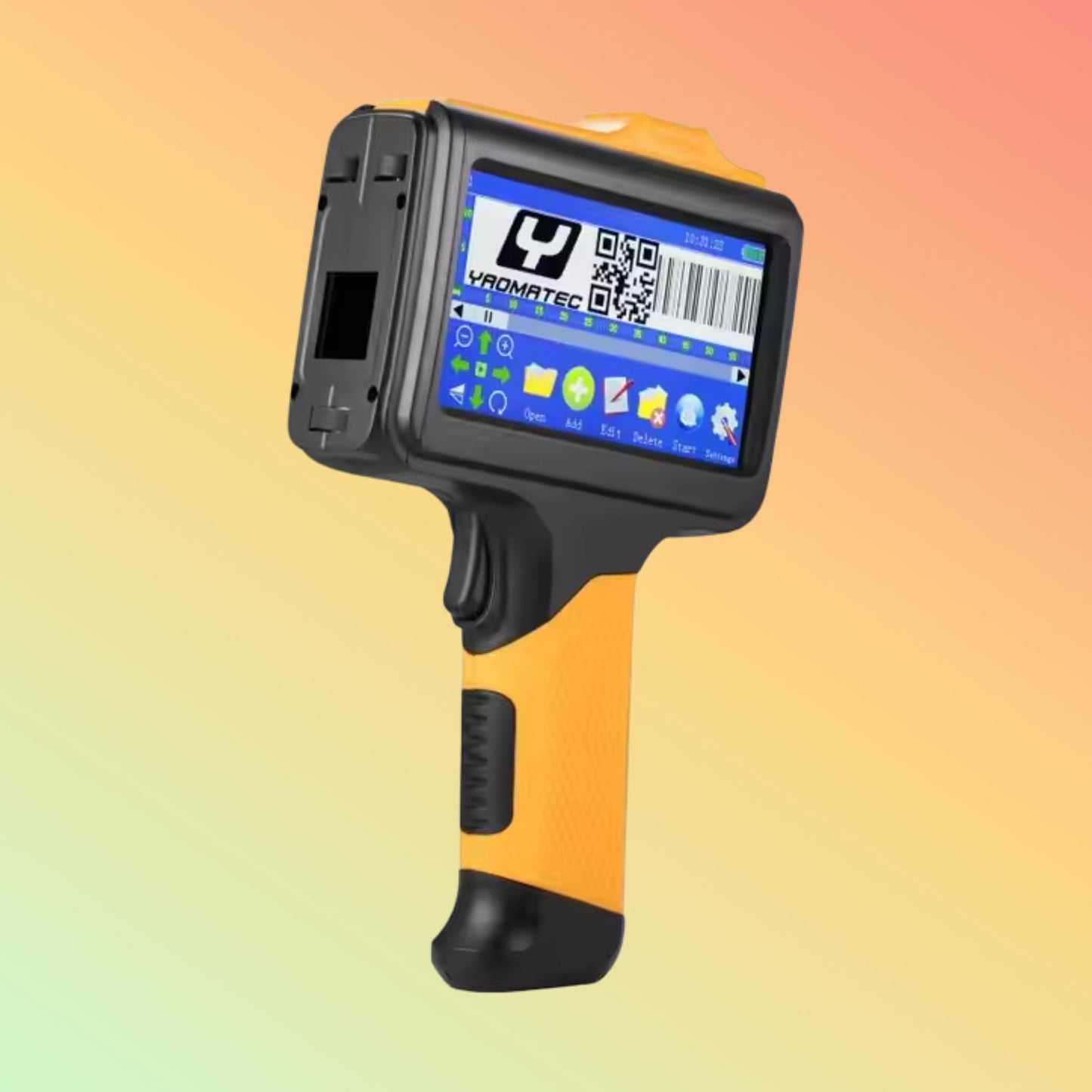 Yaomatec Handheld Thermal Inkjet Printer for Expiry Date Coding