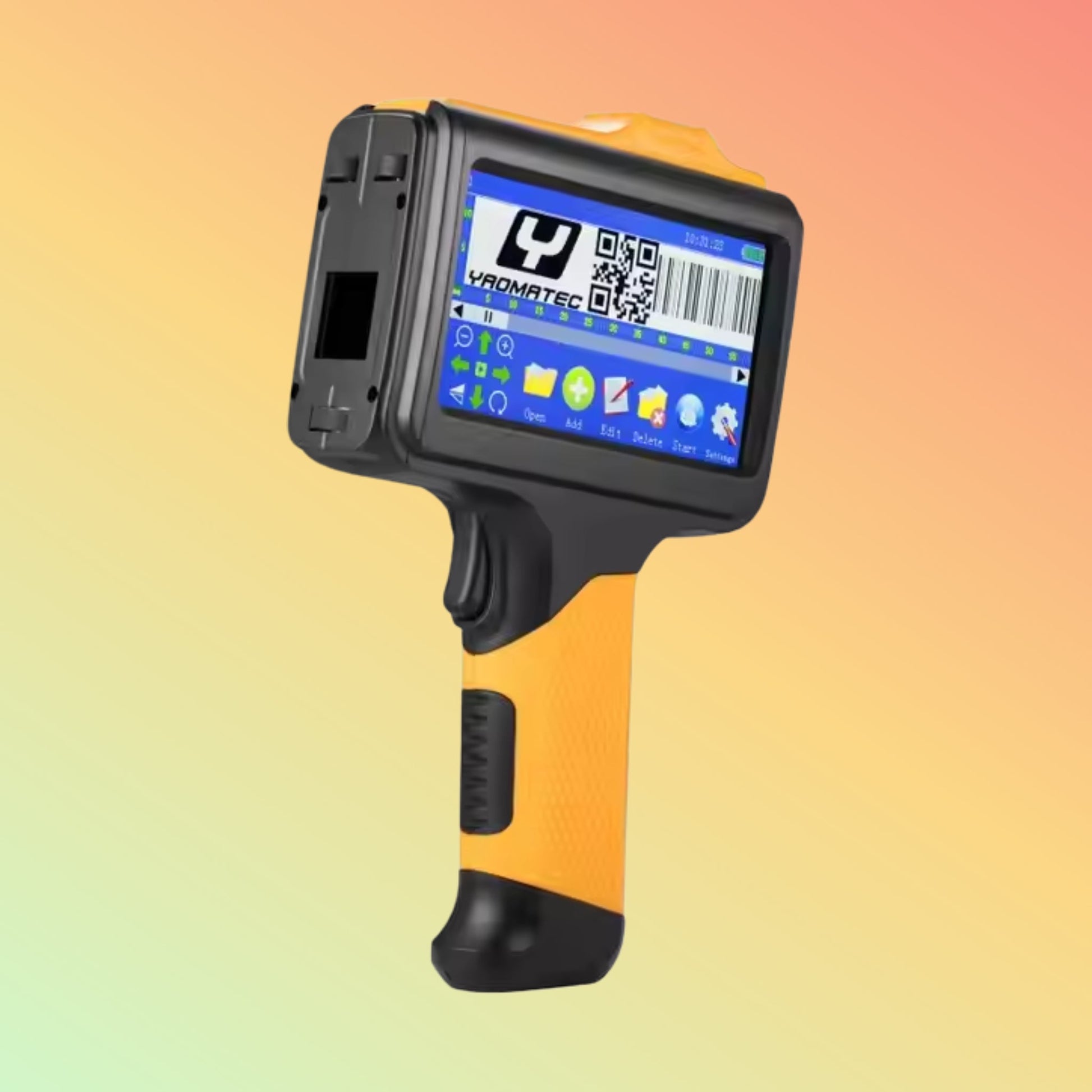 Yaomatec Handheld Thermal Inkjet Printer for Expiry Date Coding