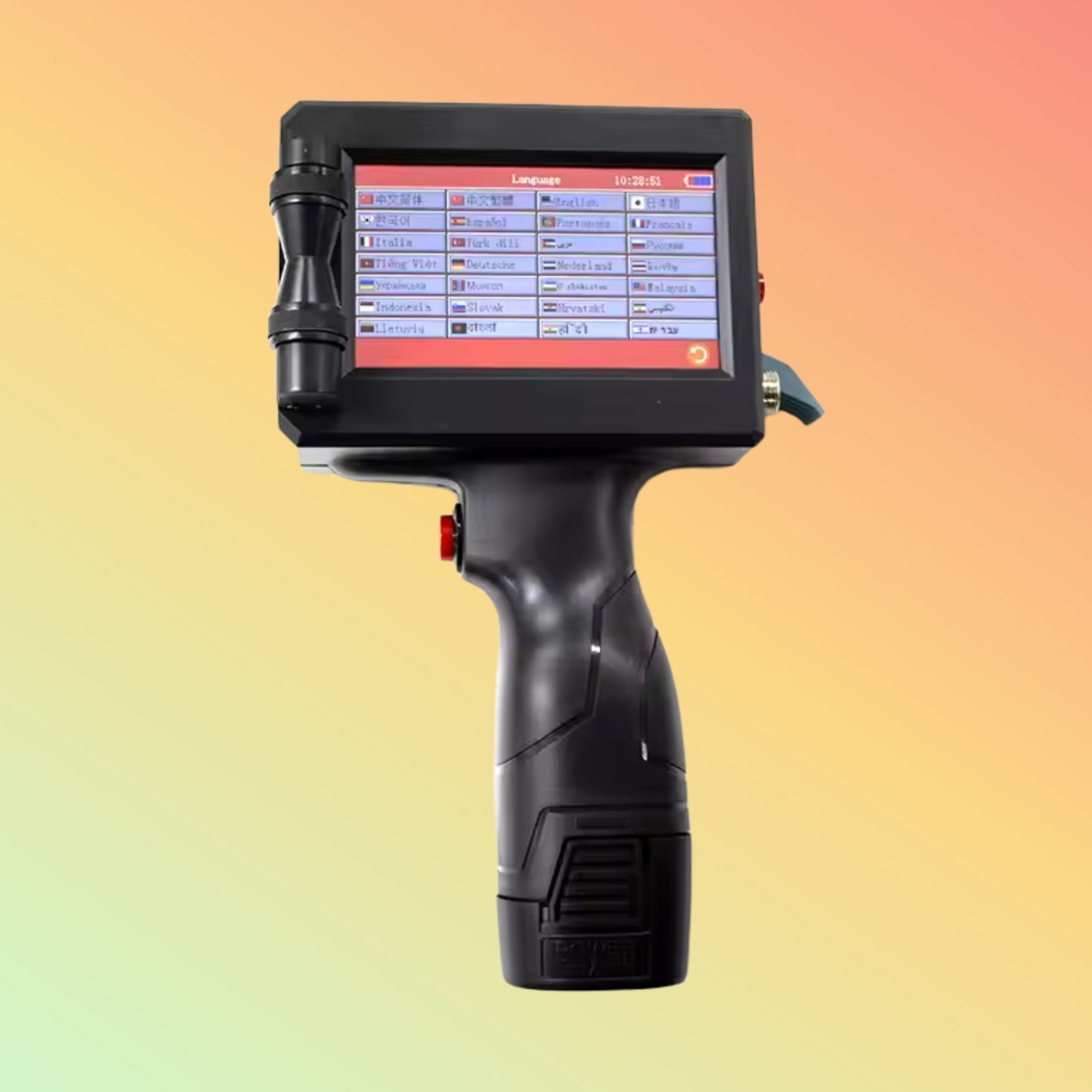 12.7mm Handheld Online Inkjet Date & QR Code Batch Printer