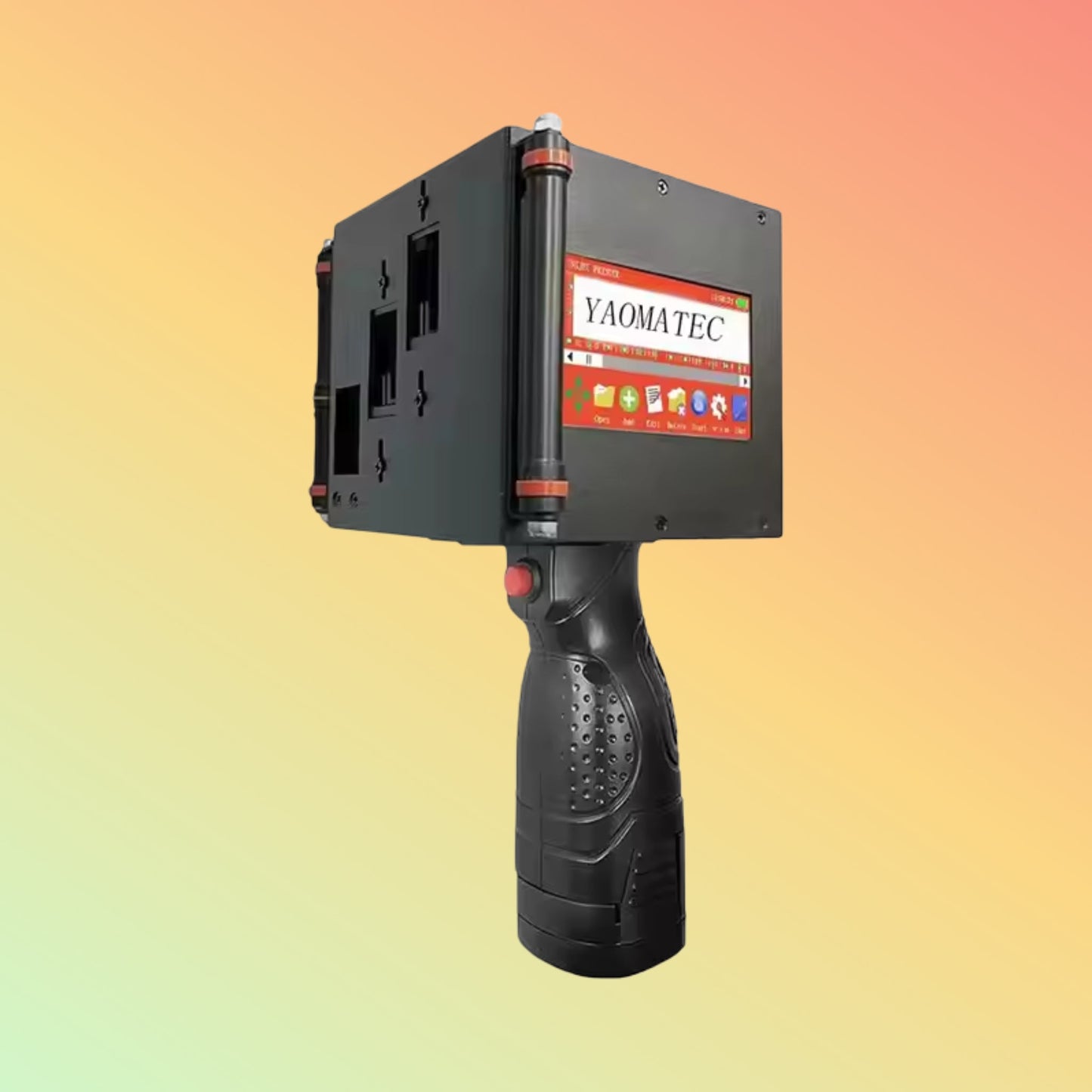 Yaomatec 75mm Handheld Inkjet Printer for Date, Logo & QR