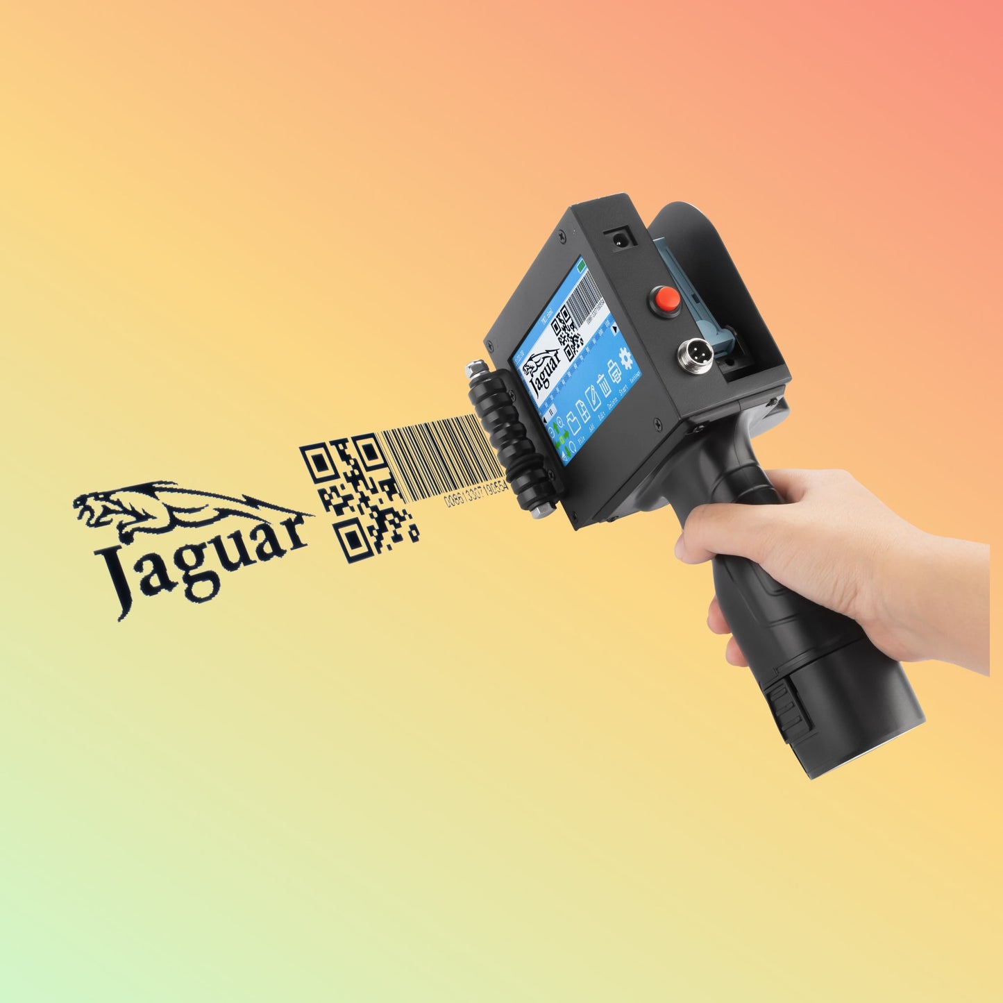 Yaomatec 25.4mm Inkjet Printer for Label, Date & Batch Code