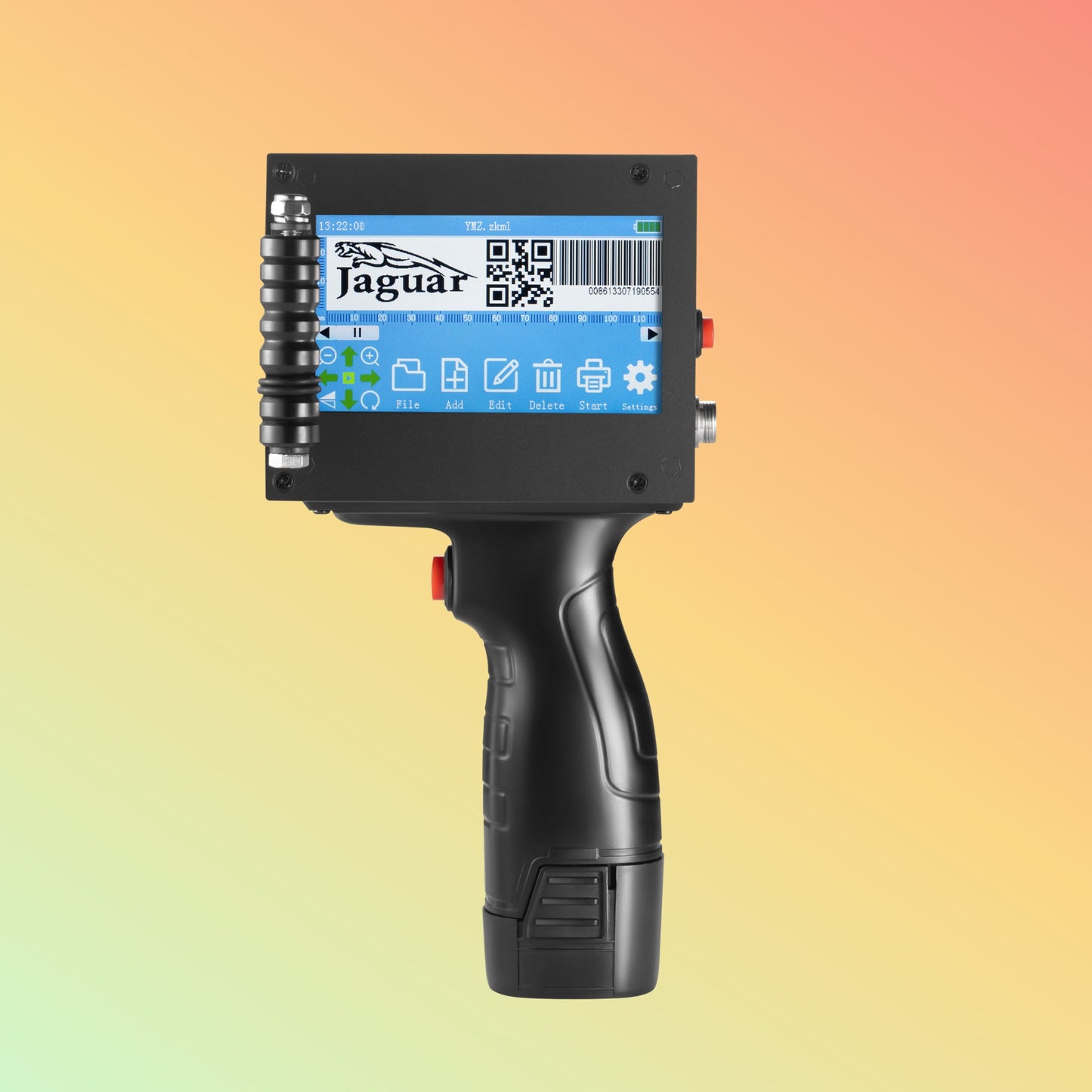 Yaomatec 12.7mm Multilingual Expiry Date & Logo Printer