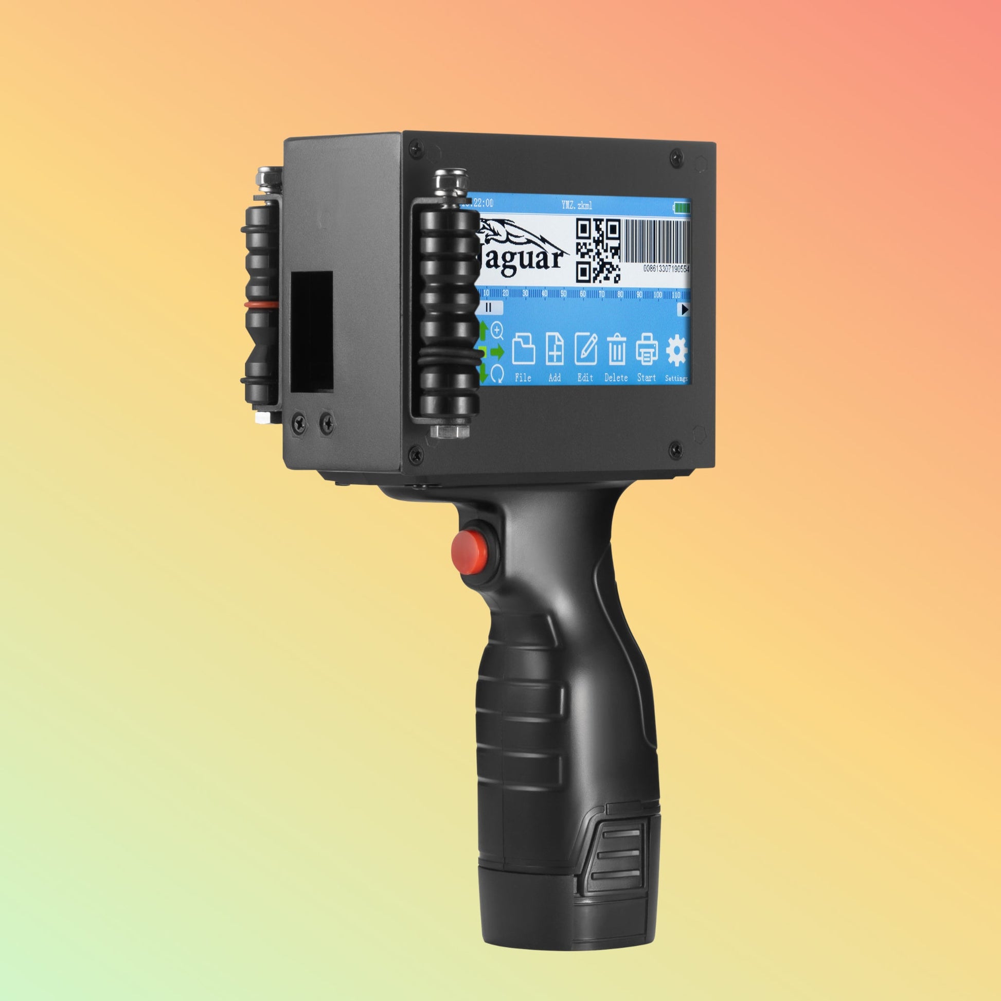 12.7mm Handheld Inkjet Date & Barcode Printer