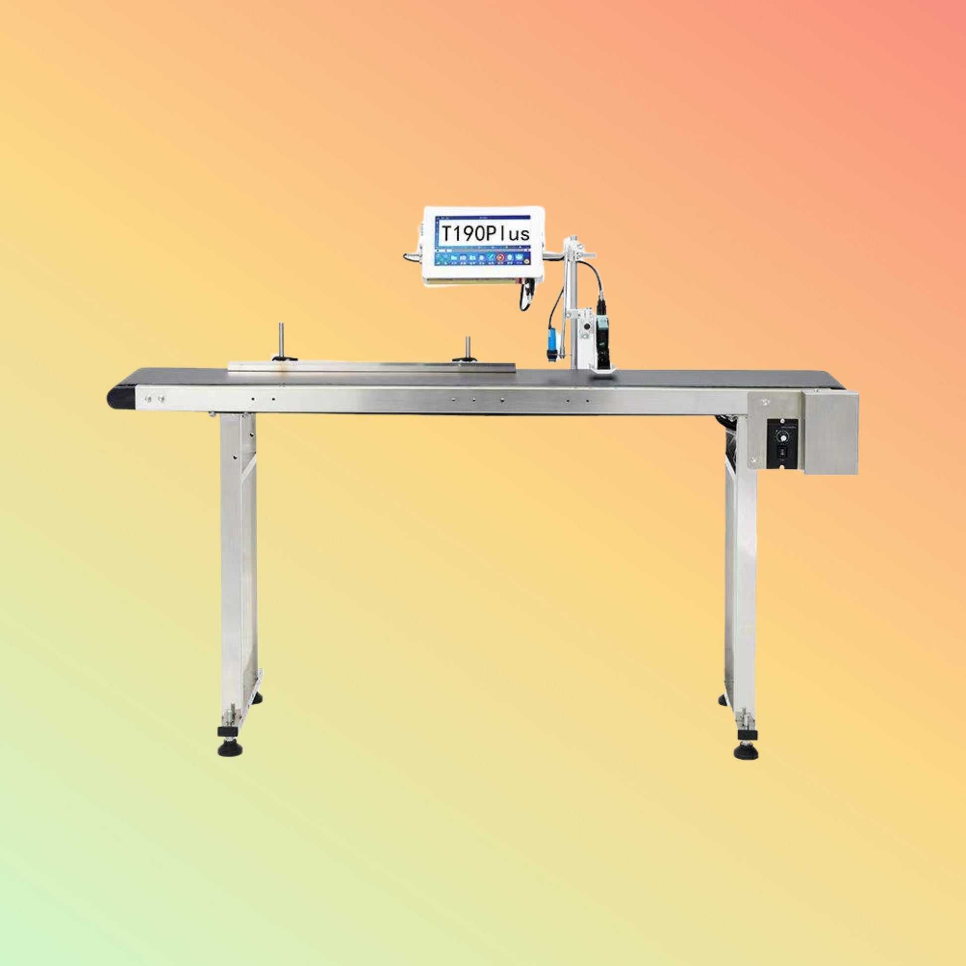 Yaomatec 12.7mm Automatic Online Inkjet Date & QR Code Printer