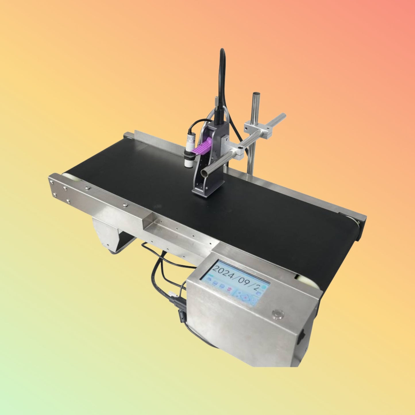 Yaomatec Automatic Desktop Inkjet Printer for Expiry Date & Paging