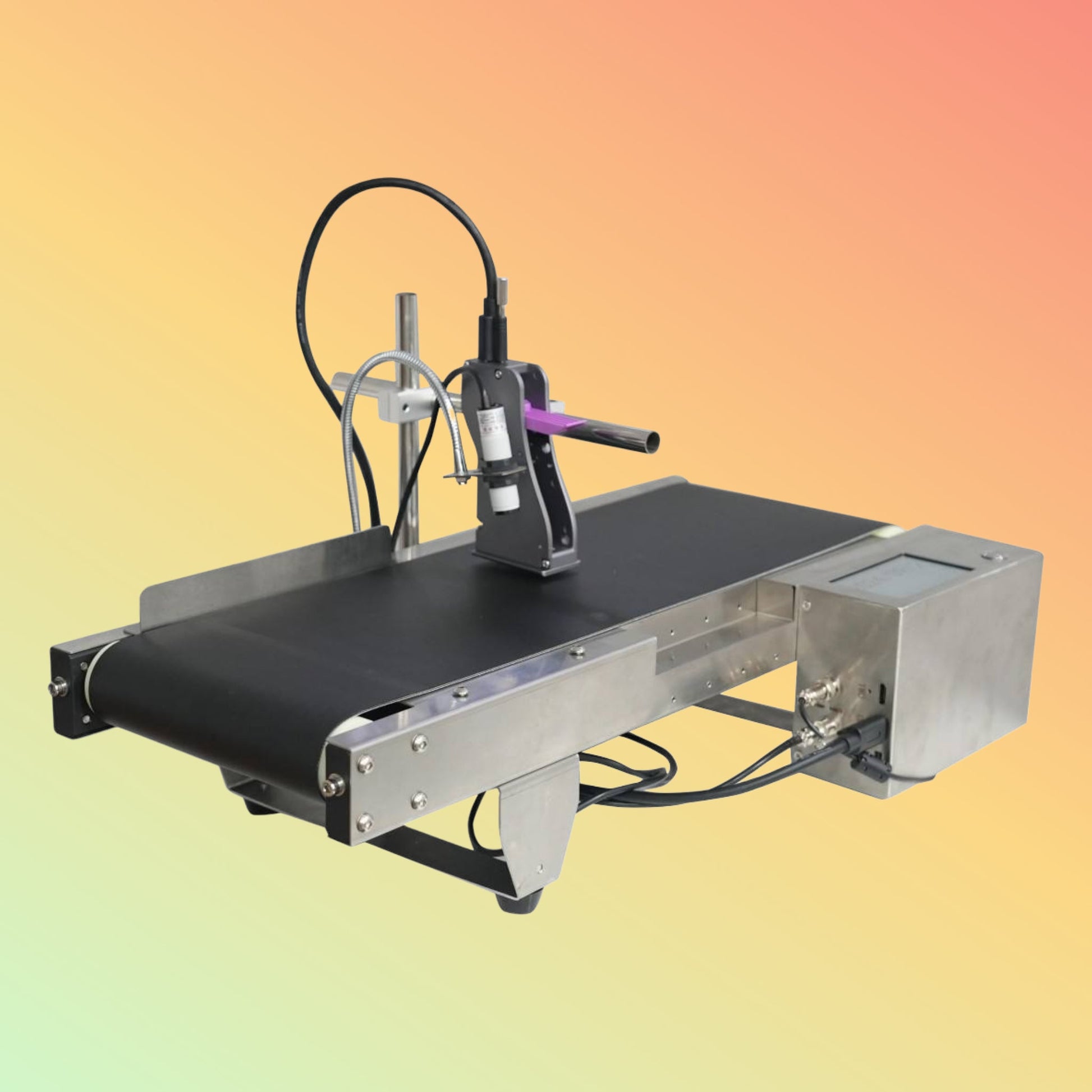 Yaomatec 12.7mm Conveyor Inkjet Printer with Smart Touch Screen