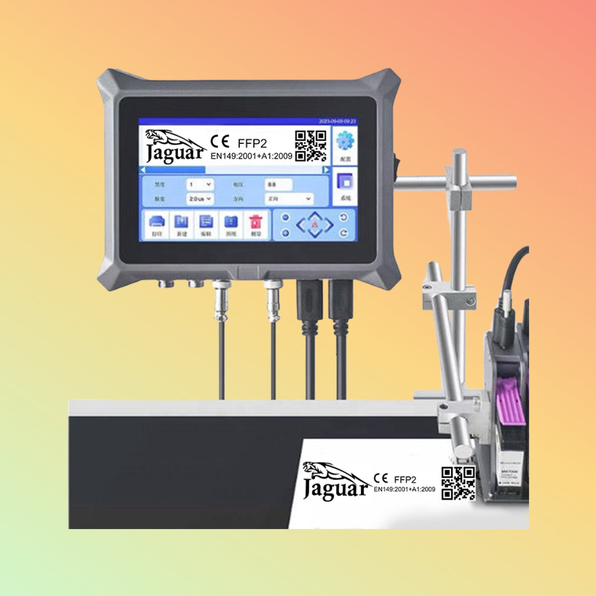 YAOMATEC 10CM Variable Data Thermal Inkjet TIJ Printer | NEOTECH® UAE