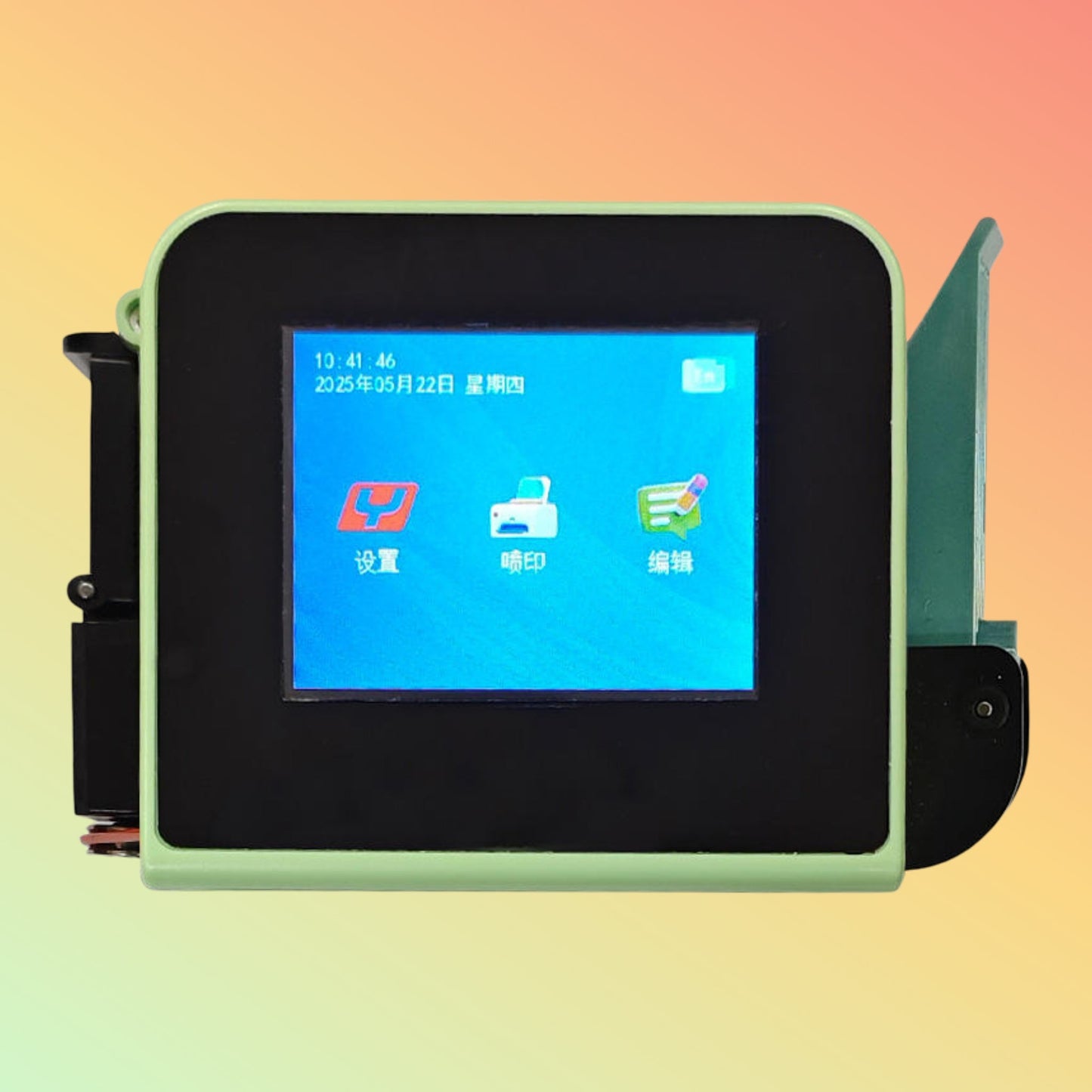 Yaomatec 12.7mm Mini Handheld Thermal Inkjet Printer for Date