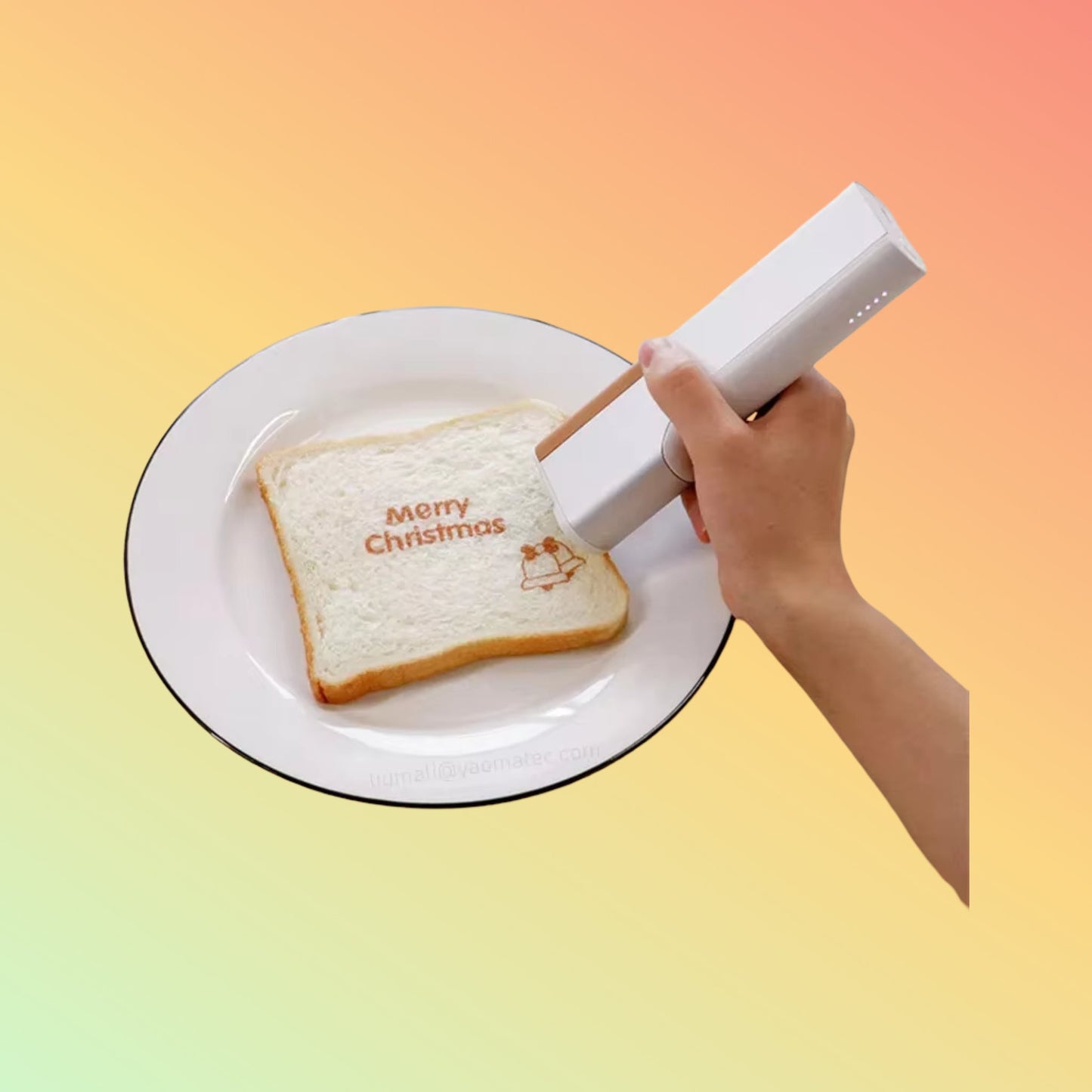 Yaomatec Mini Handheld Food Printer for Coffee, Cake & Pastries