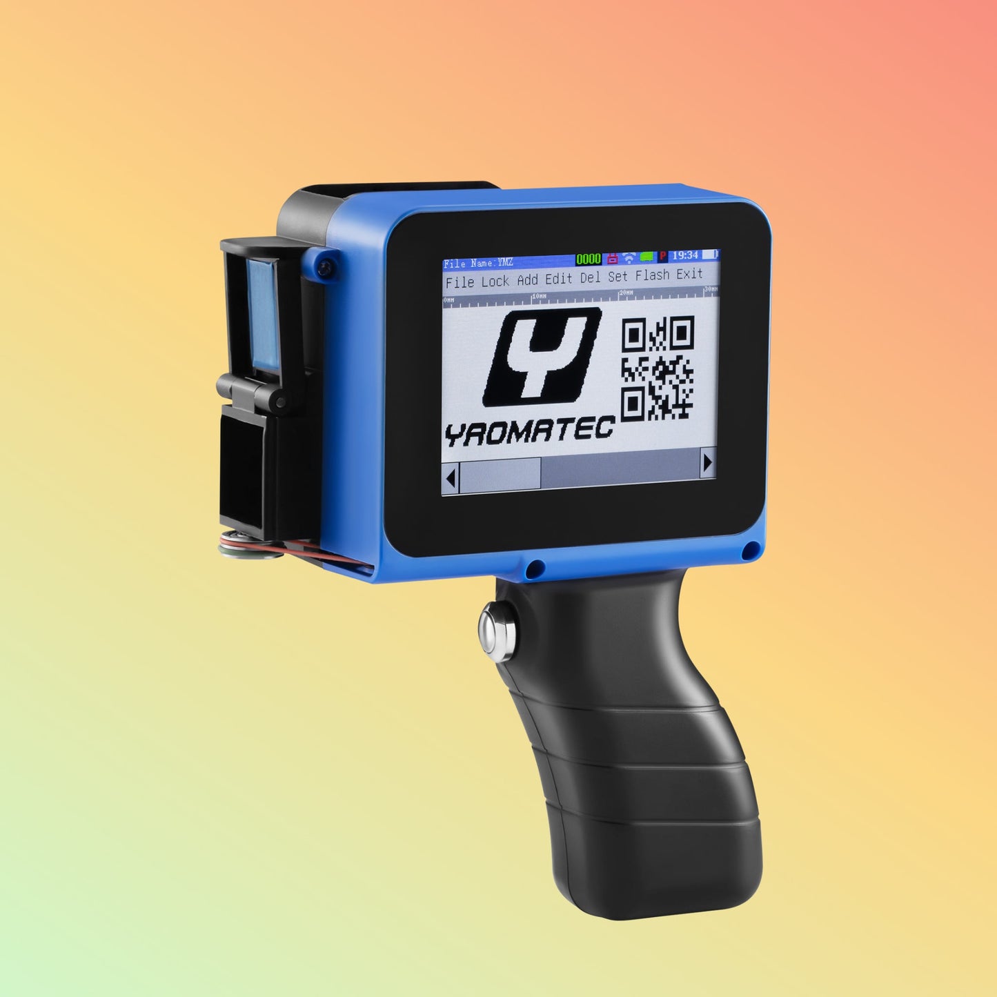 Yaomatec Mini 12.7mm Handheld Inkjet Printer for Bottle & Cap