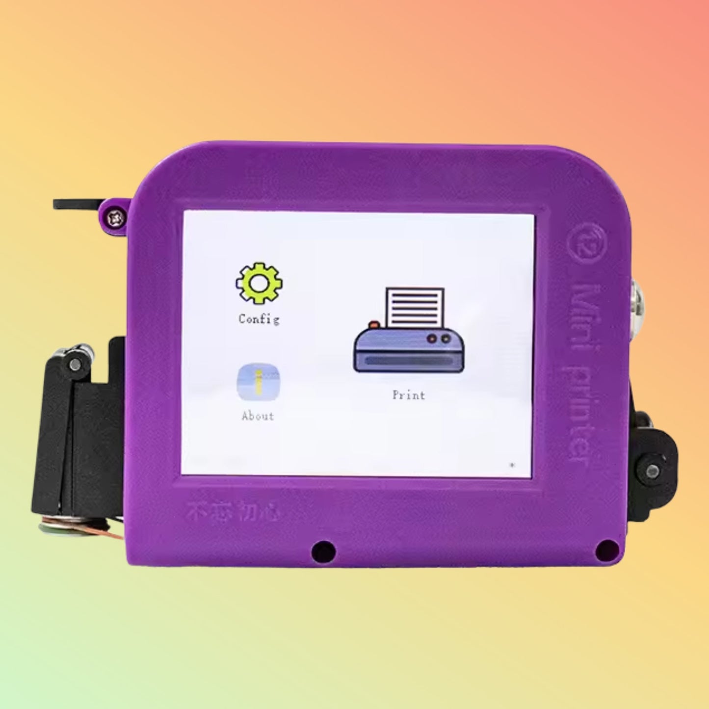 YAOMATEC 12.7mm Mini Handle Inkjet Printer 2024 for Bottle Logo Marking