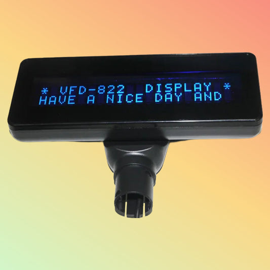 CARAVPOS USB/Serial VFD POS Customer Pole Display with Base