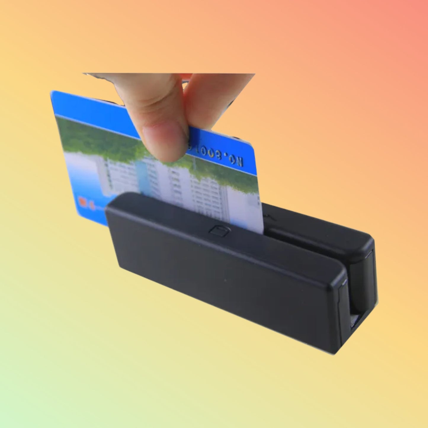 CARAVPOS CCS-90 Mini Magnetic Stripe Card Reader for POS Systems