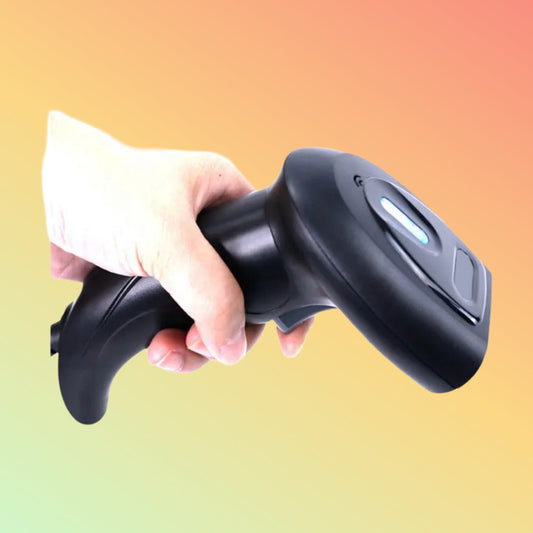 CARAVPOS USB Barcode Scanner – Wired 1D Reader, Auto Scan