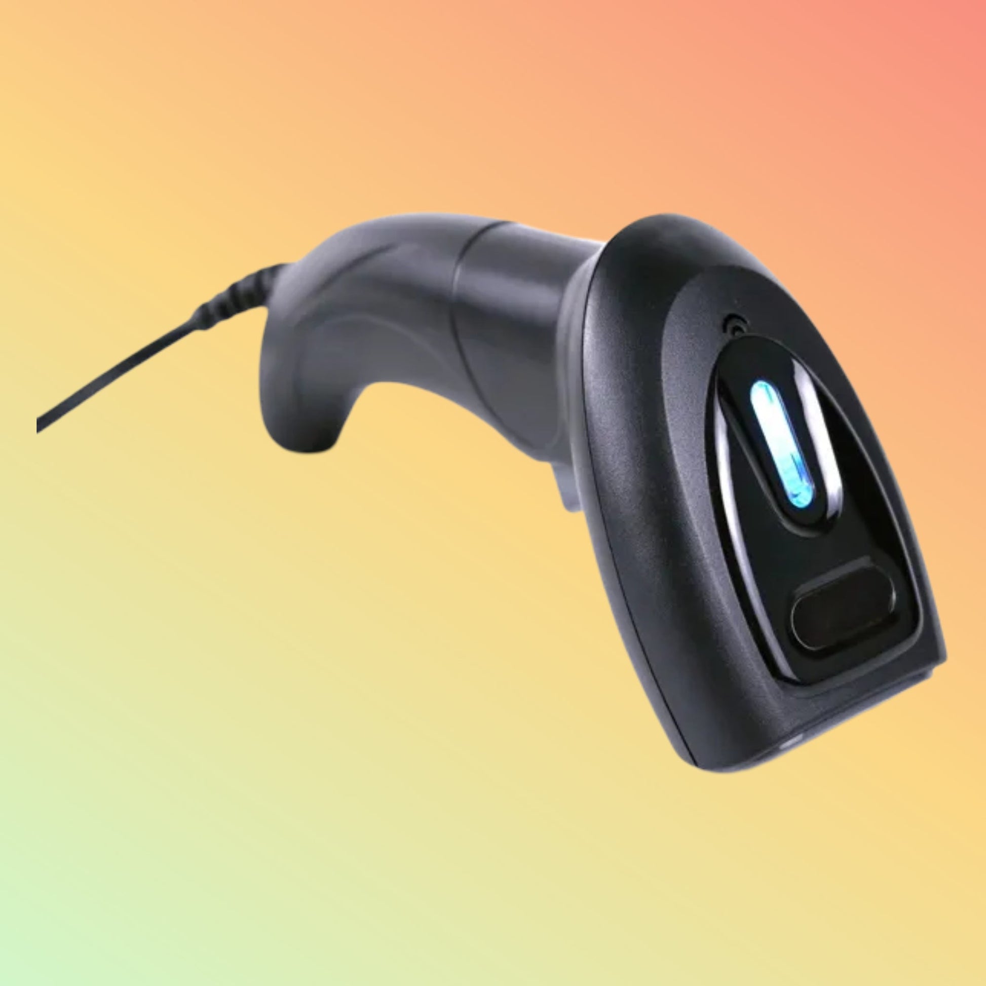 CARAVPOS USB Barcode Scanner – Wired 1D Reader, Auto Scan