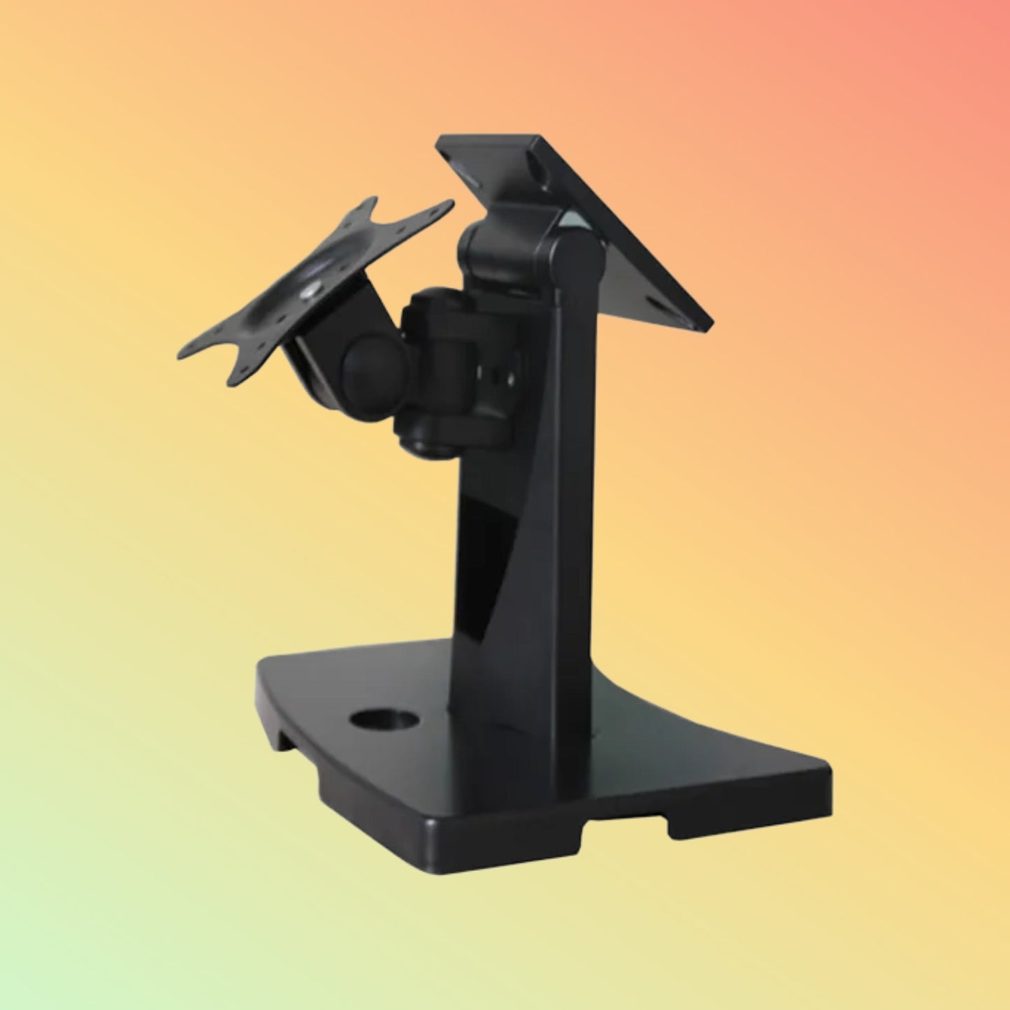 CARAVPOS Dual-Screen Metal POS Stand – Durable New Design