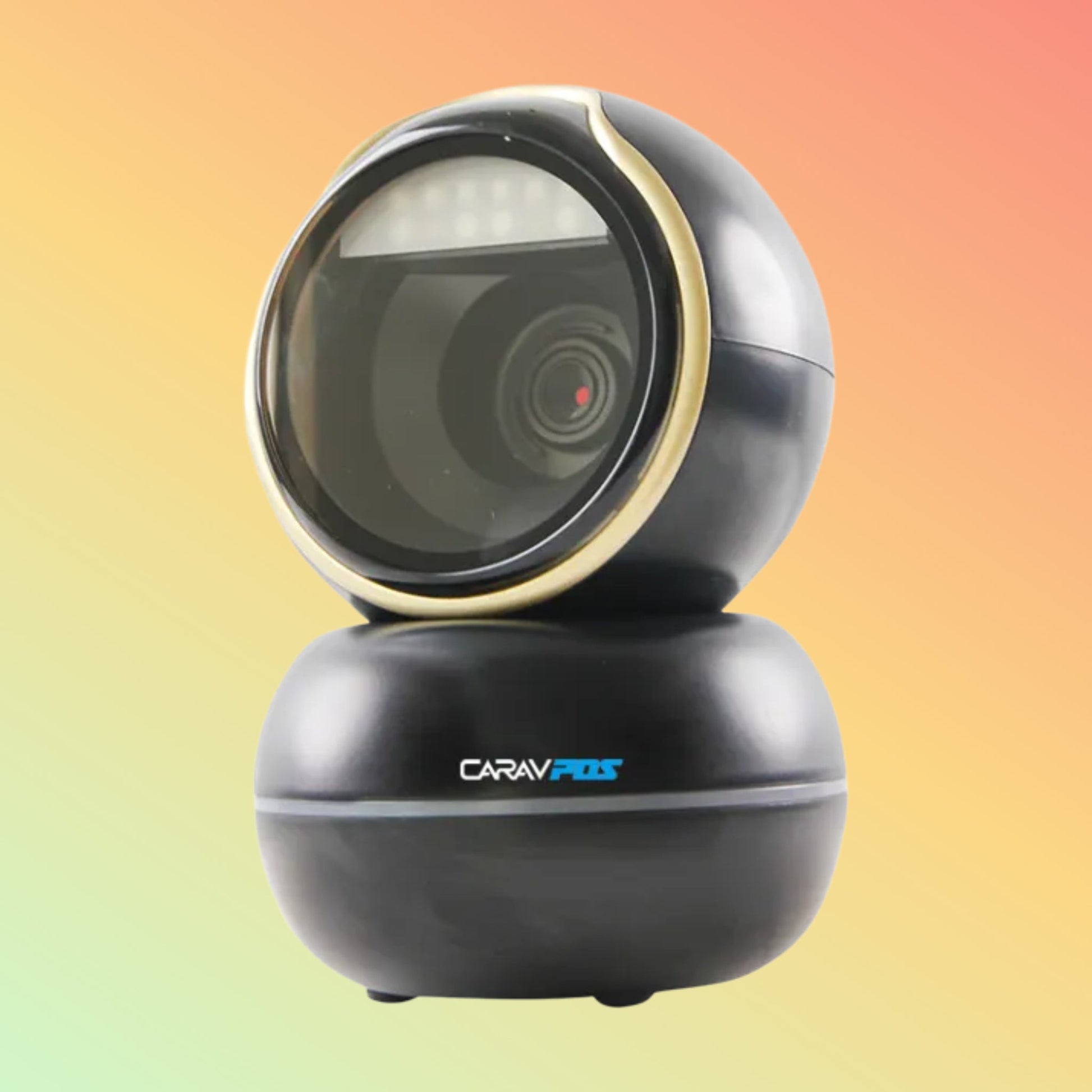 CARAVPOS Portable Auto-Sense USB Desktop 1D/2D QR Barcode Scanner