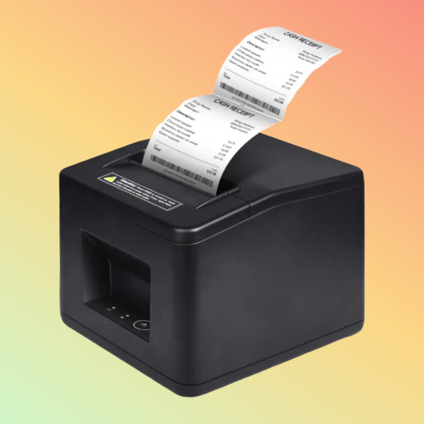 Customized 80mm POS Thermal Receipt Printer USB/LAN/BT w/ Auto Cutter