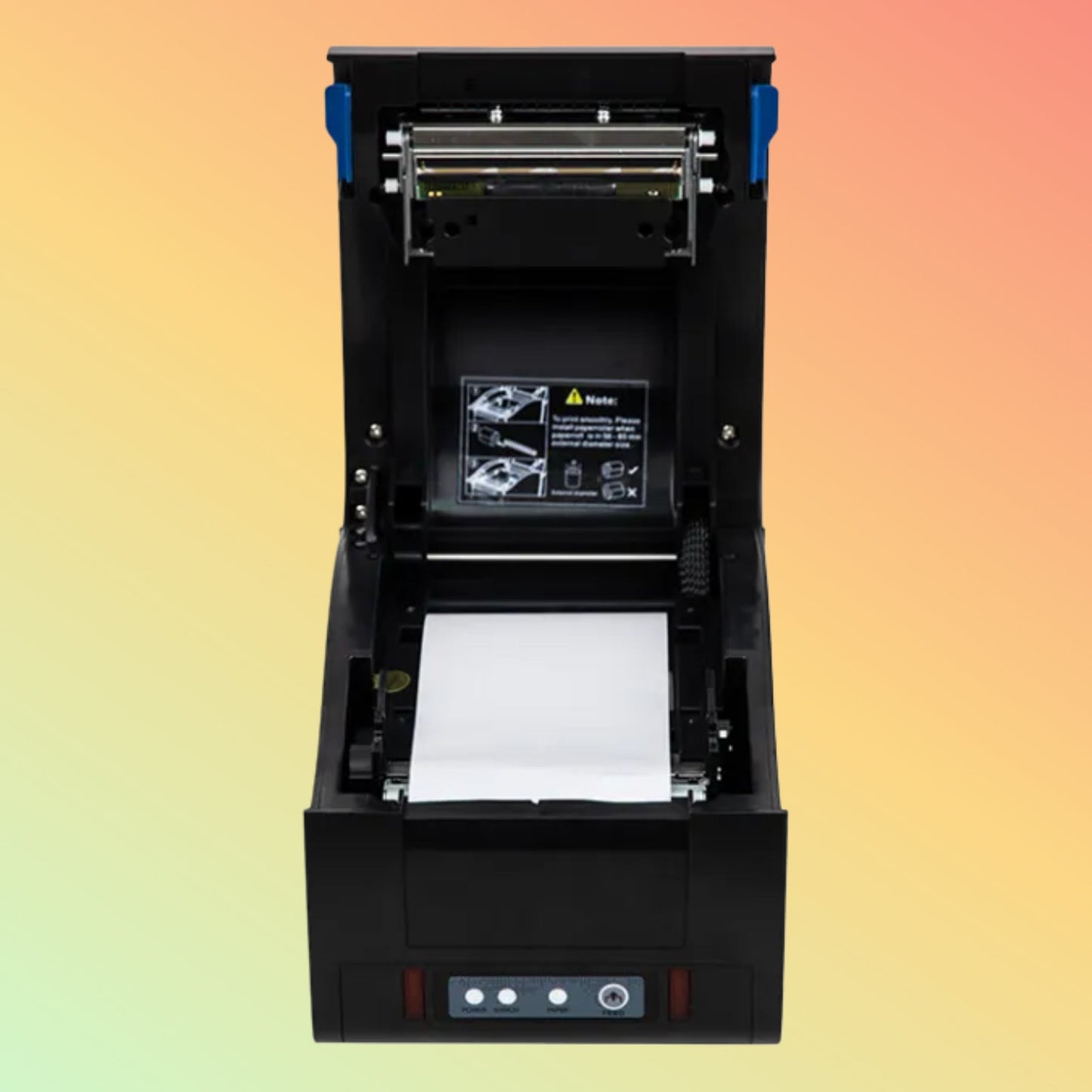 CARAVPOS 3-Inch POS Thermal Printer with Front Paper Output