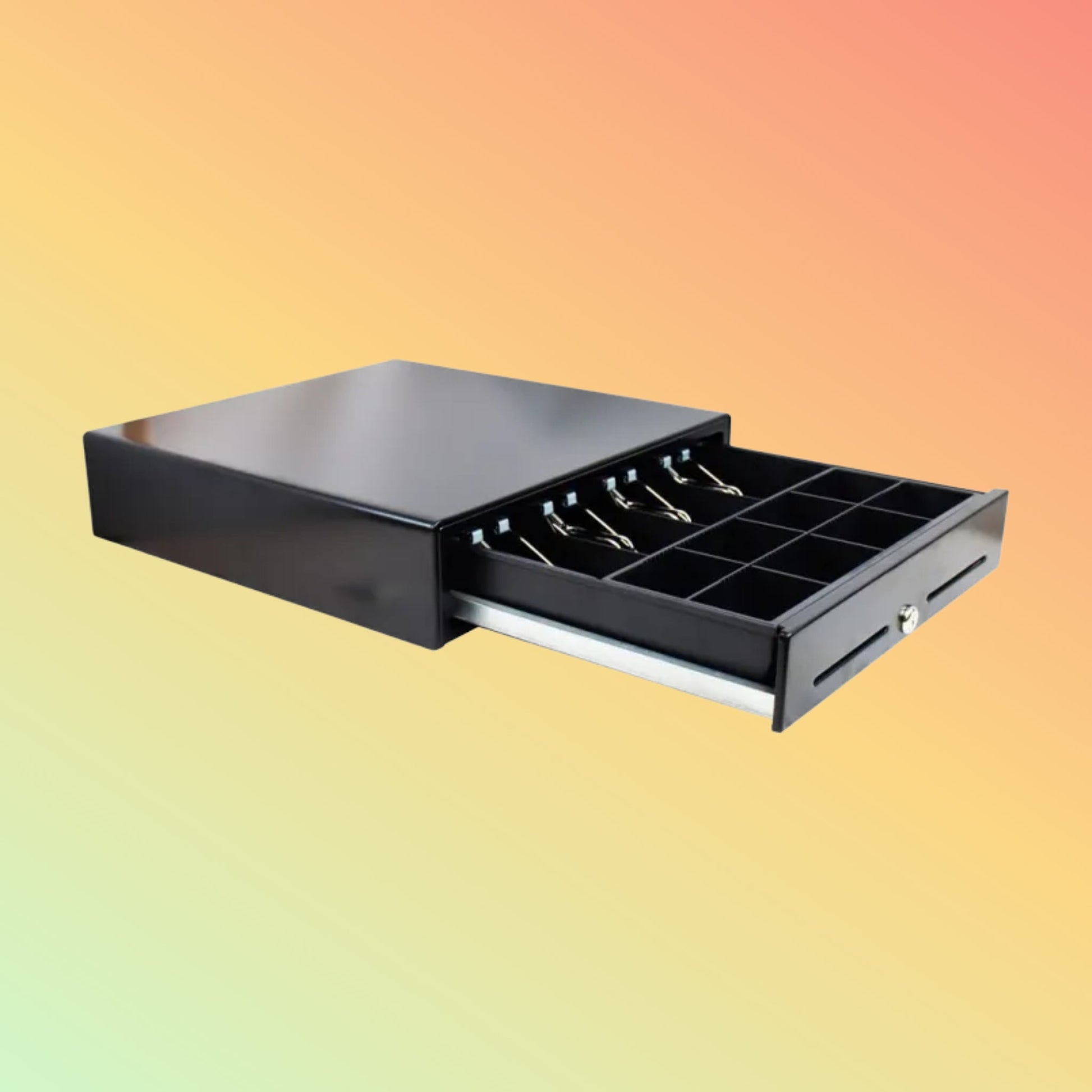 CARAVPOS All-in-One Cash Drawer Box for POS & Retail Stores