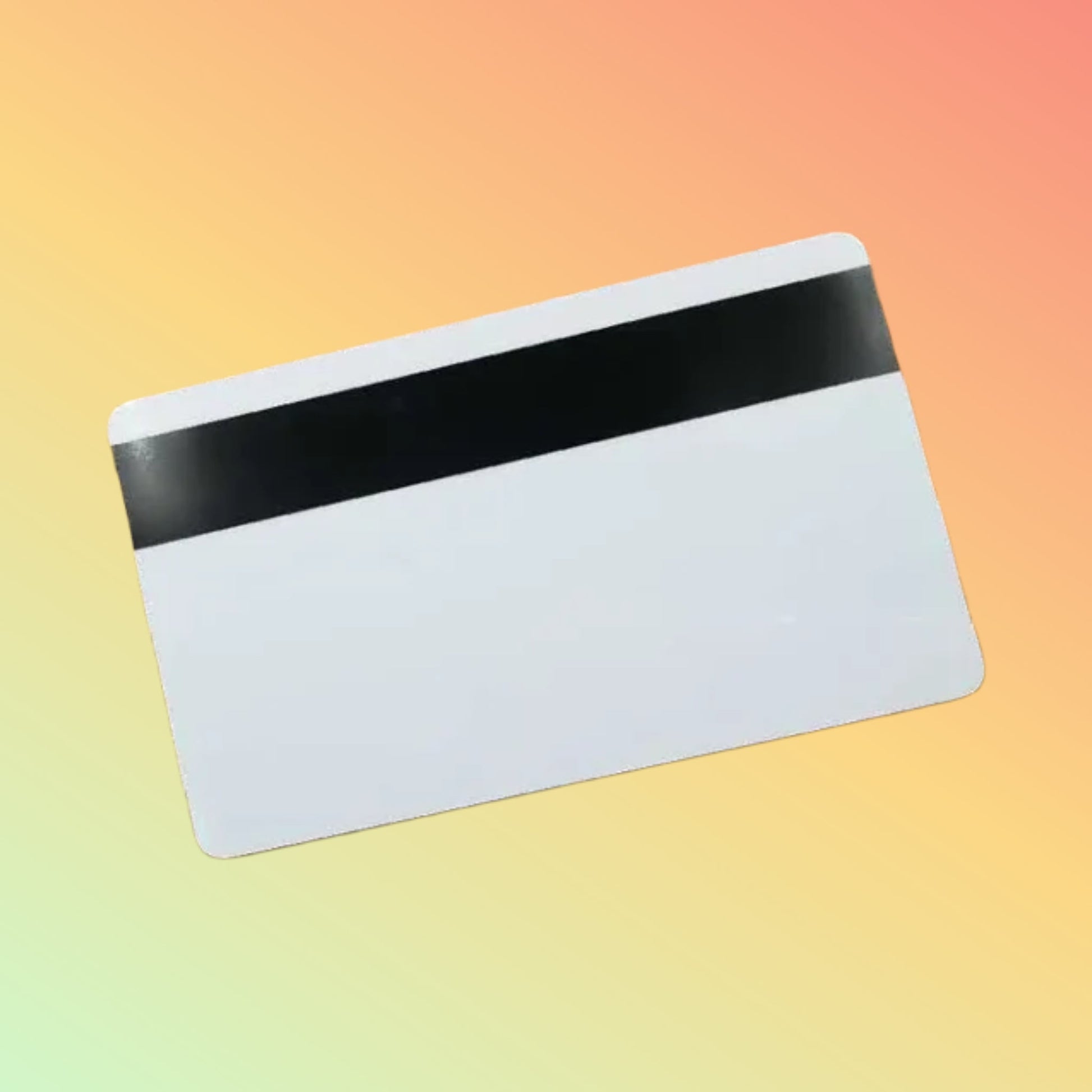 CARAVPOS - Blank Plastic PVC Magnetic Stripe Card Magstripe Card Reader