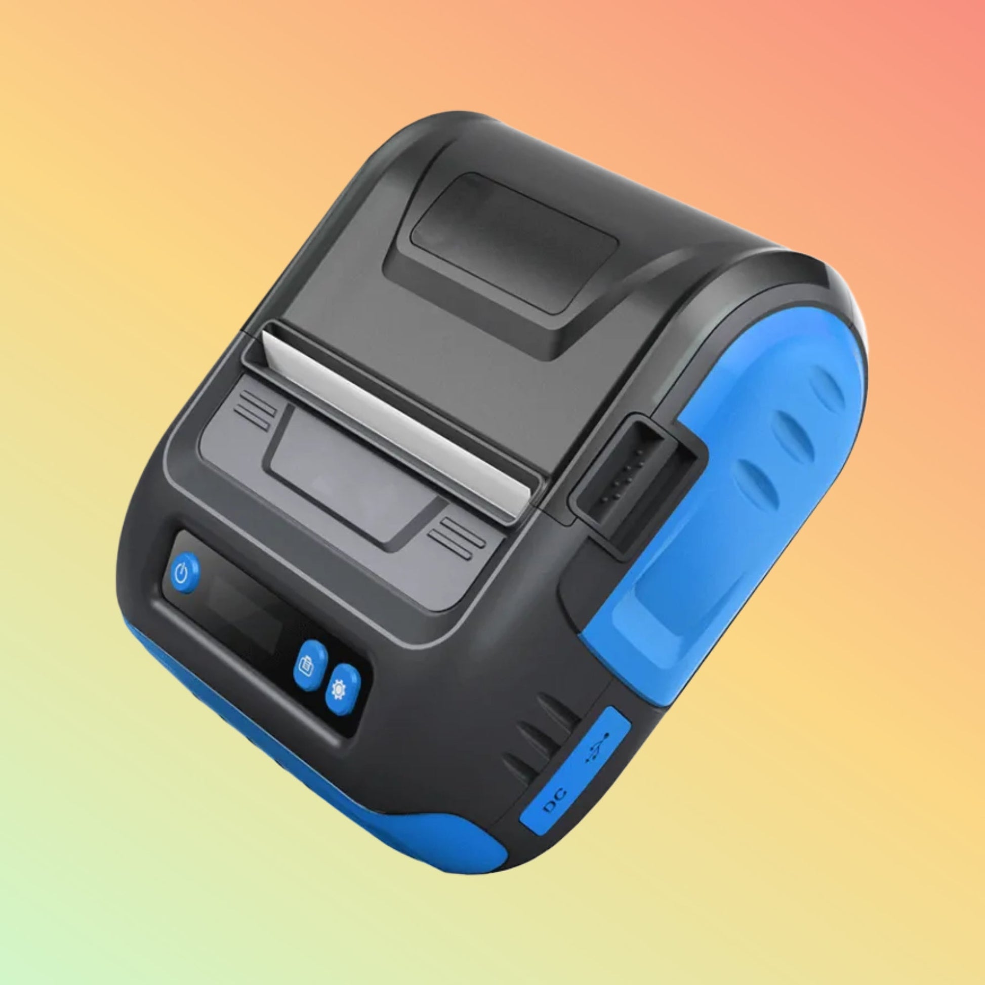 CARAVPOS 80mm 2-in-1 Thermal Label & Receipt Printer with BT