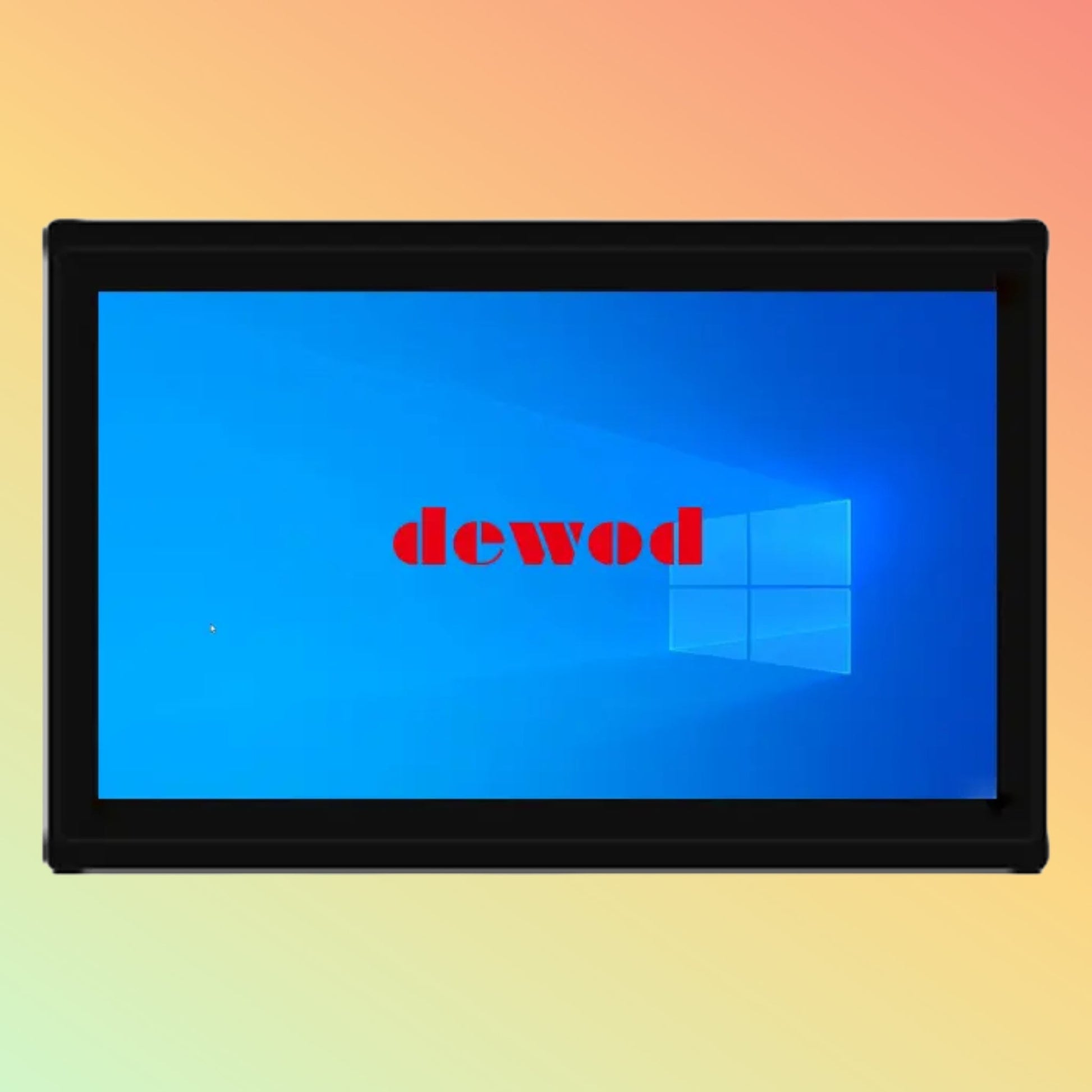 DEWOD 43-inch Wall-Mounted USB Touchscreen Display