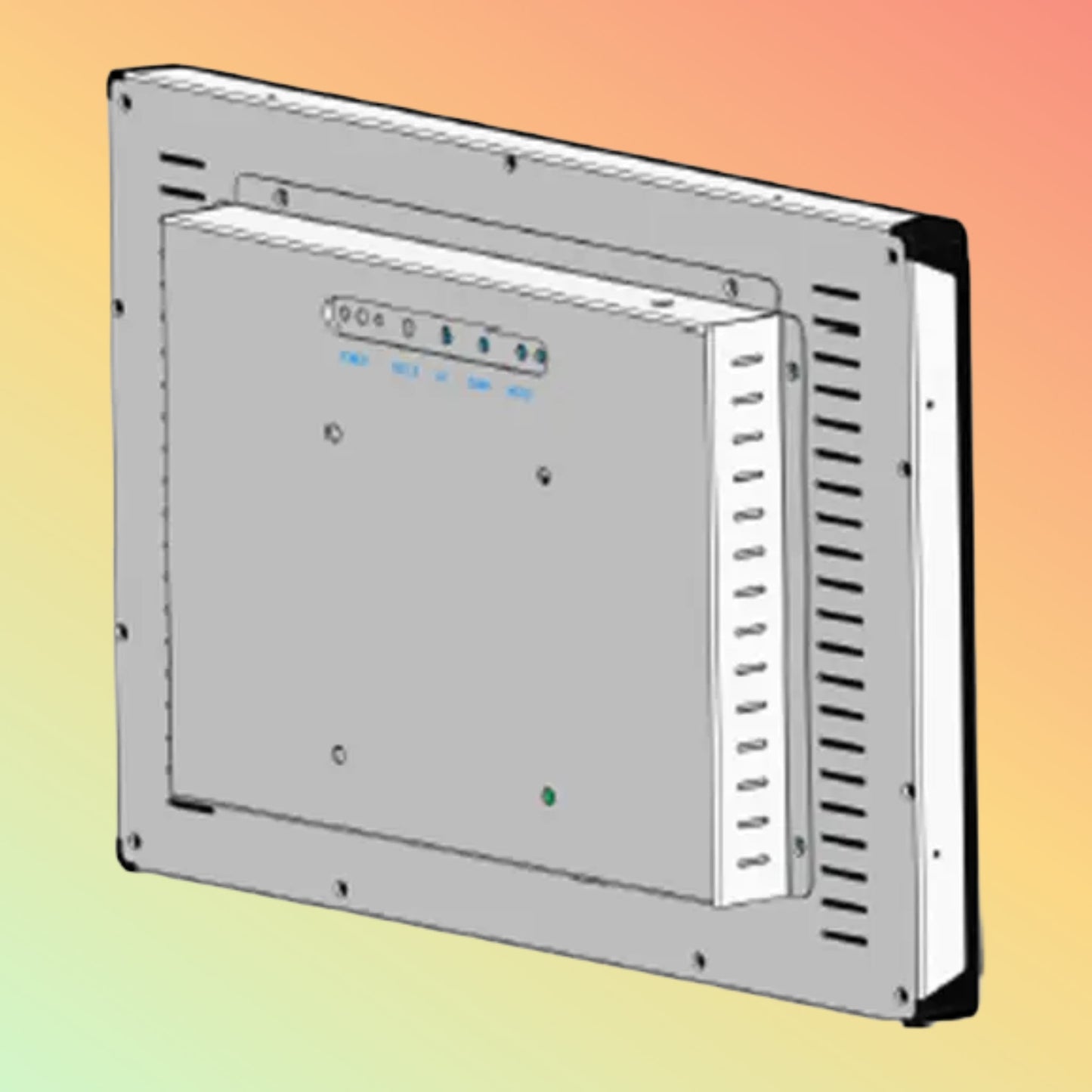 DEWOD Large Screens 27-inch touch monitor standard VESA