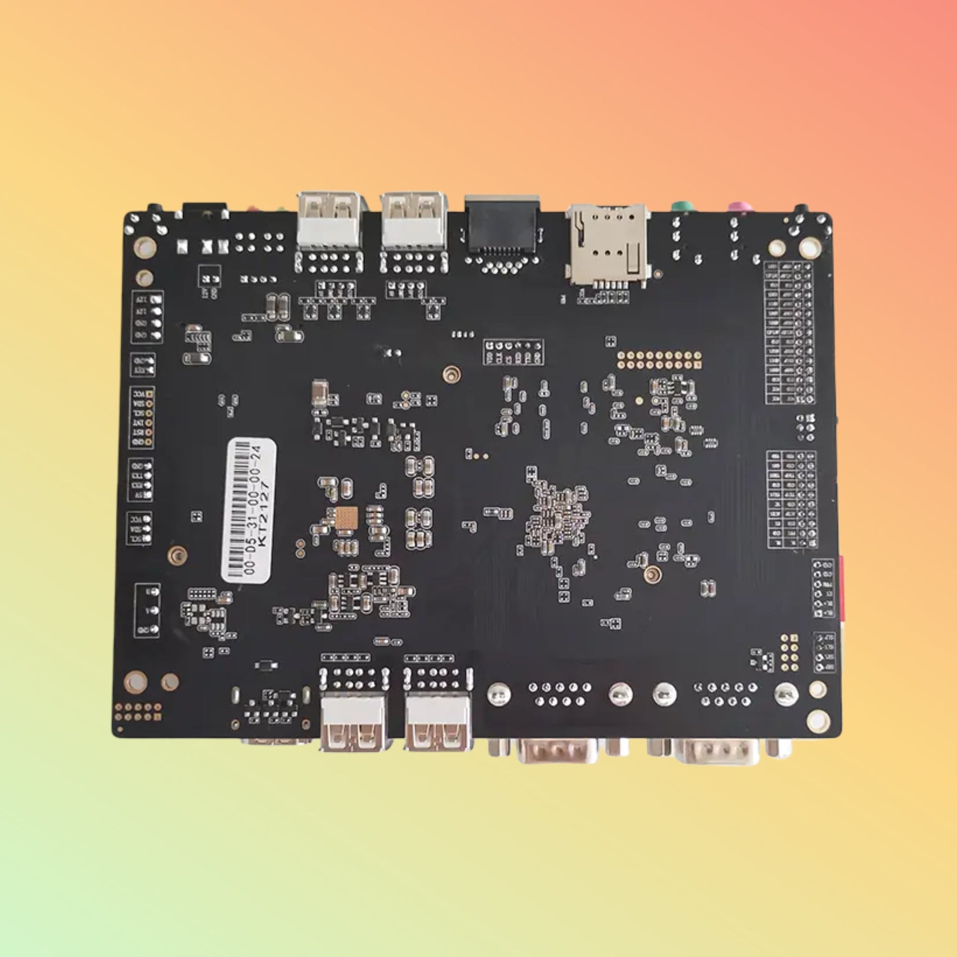 DEWOD E801S Industrial Android Mainboard With 5*RJ45 RK3288 Android Linux System