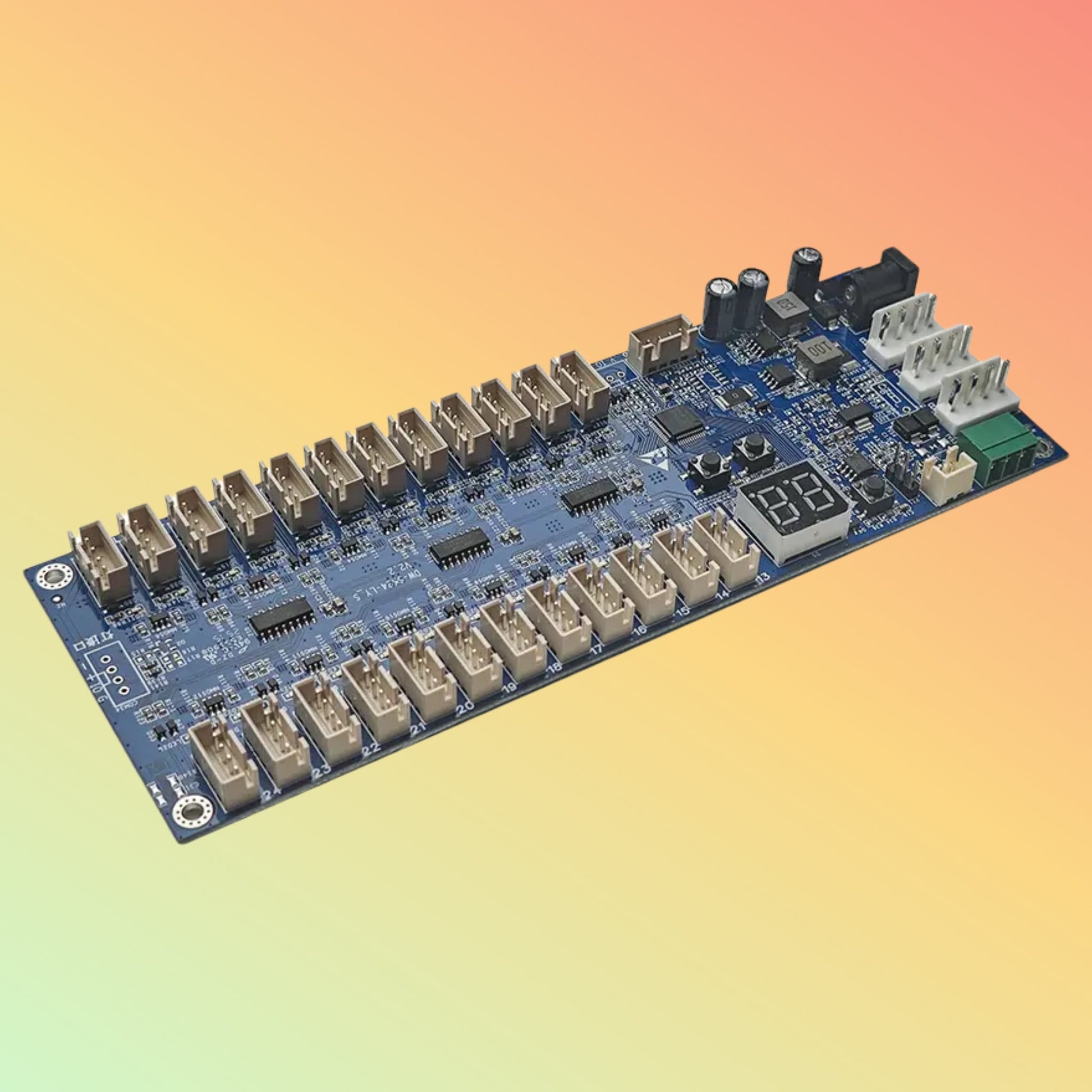 DEWOD SK24-LY-S 24CH Smart Locker Lock, RS485 Gym Control Board