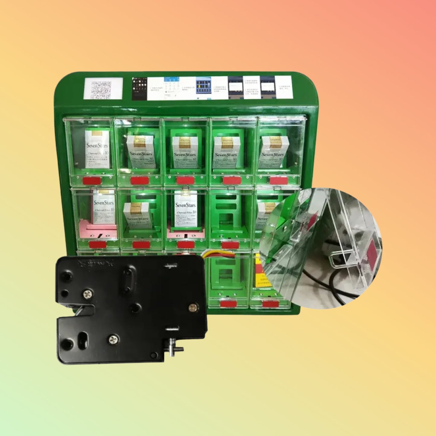 DEWOD Small Cabinet Locks Solenoid Lock For Smart Lockers