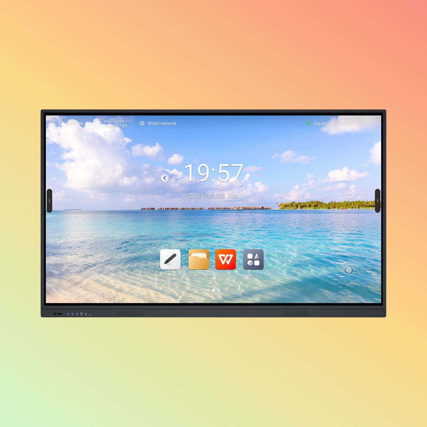 SMARTLINES Android 11 ST311D2-L  IR Interactive Flat Panel