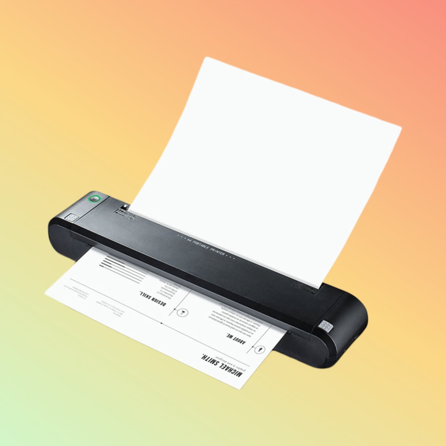 HZTZ X9 Portable A4 Printer