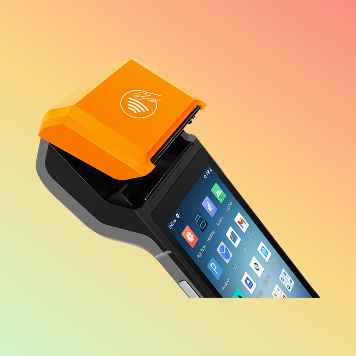 HZTZ H10 Handheld Android POS Terminal with Printer & Scanner | NEOTECH® UAE