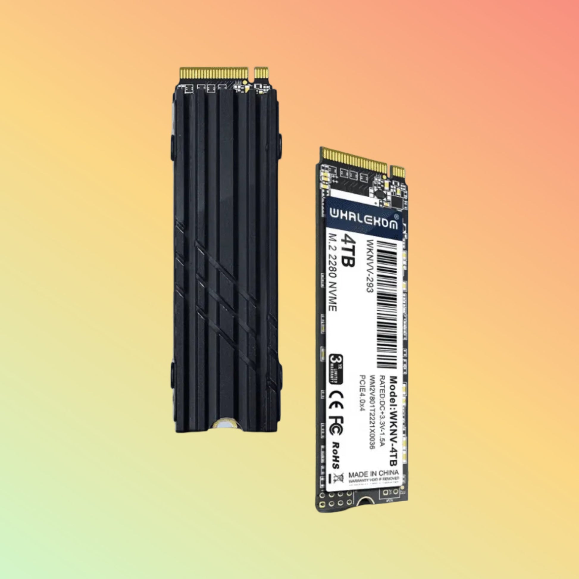 WHALEKOM M.2 PCIE 4.0 1TB/2TB/4TB