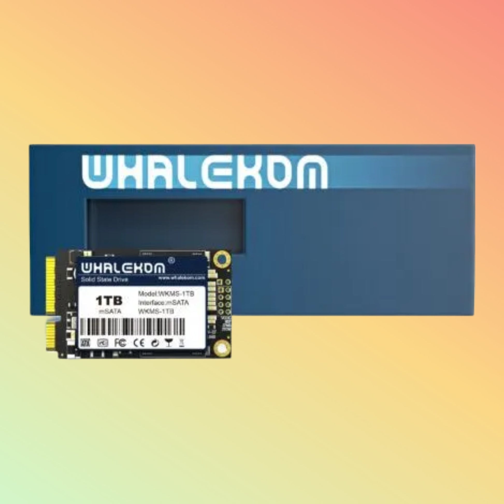WHALEKOM WKMS-1TB MSATA SSD – 1TB Solid State Drive